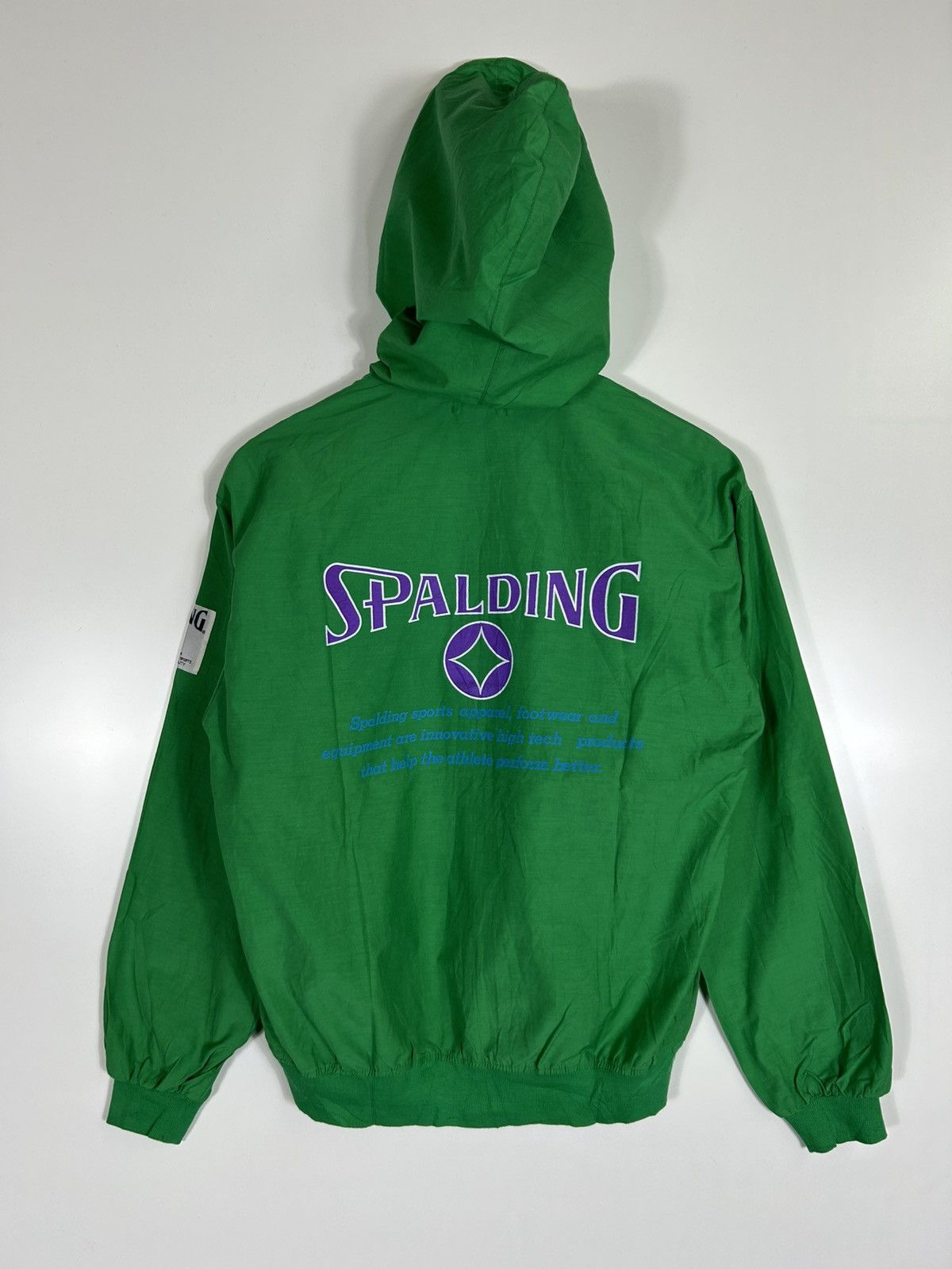 Spalding ⚡️Vintage Spalding Hooded Zipper Sweater Jacket Size US M / EU 48-50 / 2 - 11 Thumbnail