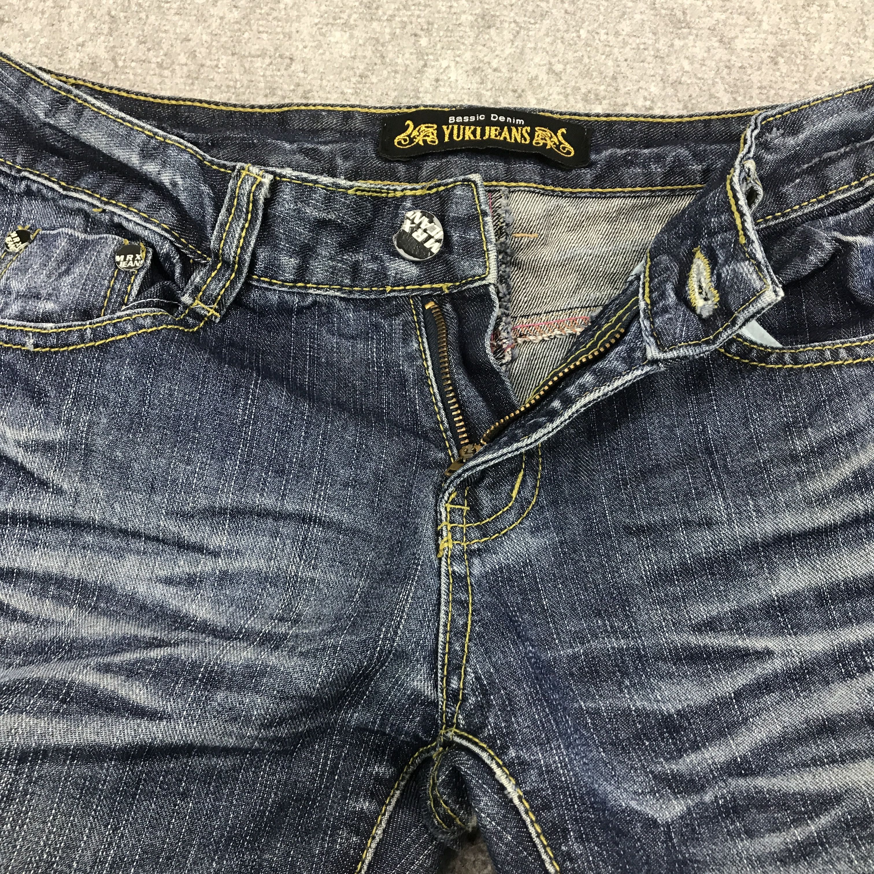 Japanese Brand Flared Bootcut yuki jean Denim pants Size US 29 - 7 Thumbnail