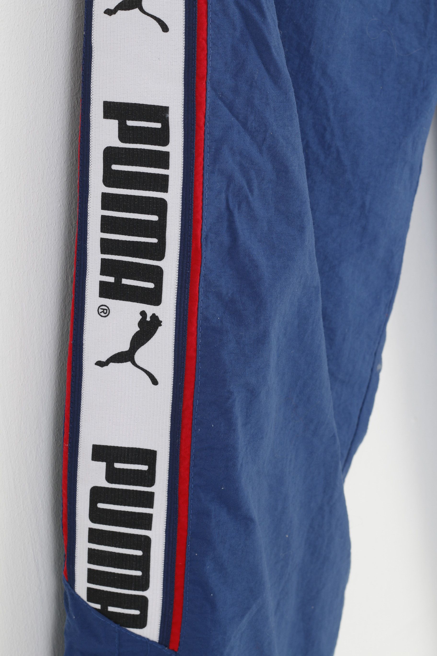 Puma Puma Men S Sweatpants Navy Nylon Sport Training 4123 Size US 28 / EU 44 - 4 Thumbnail