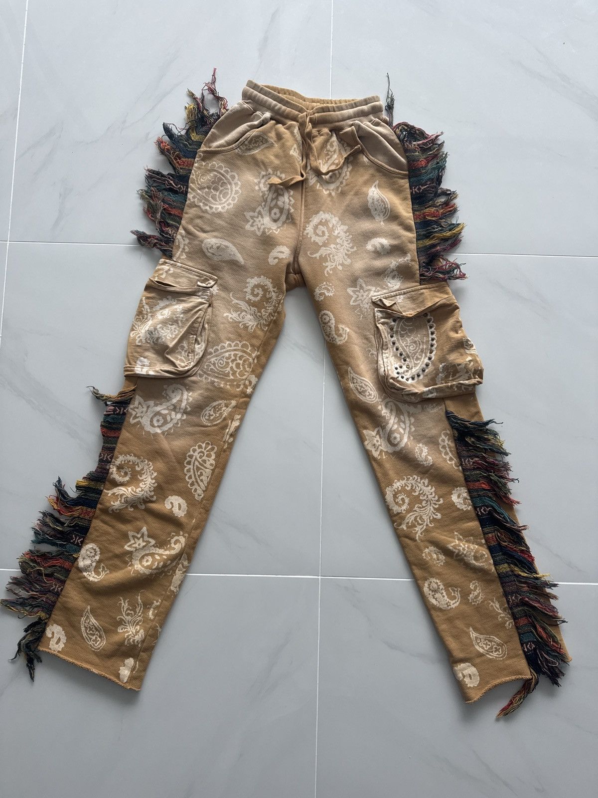 Alchemist Alchemist Sweatpants with Fringe Size US 32 / EU 48 - 1 Thumbnail