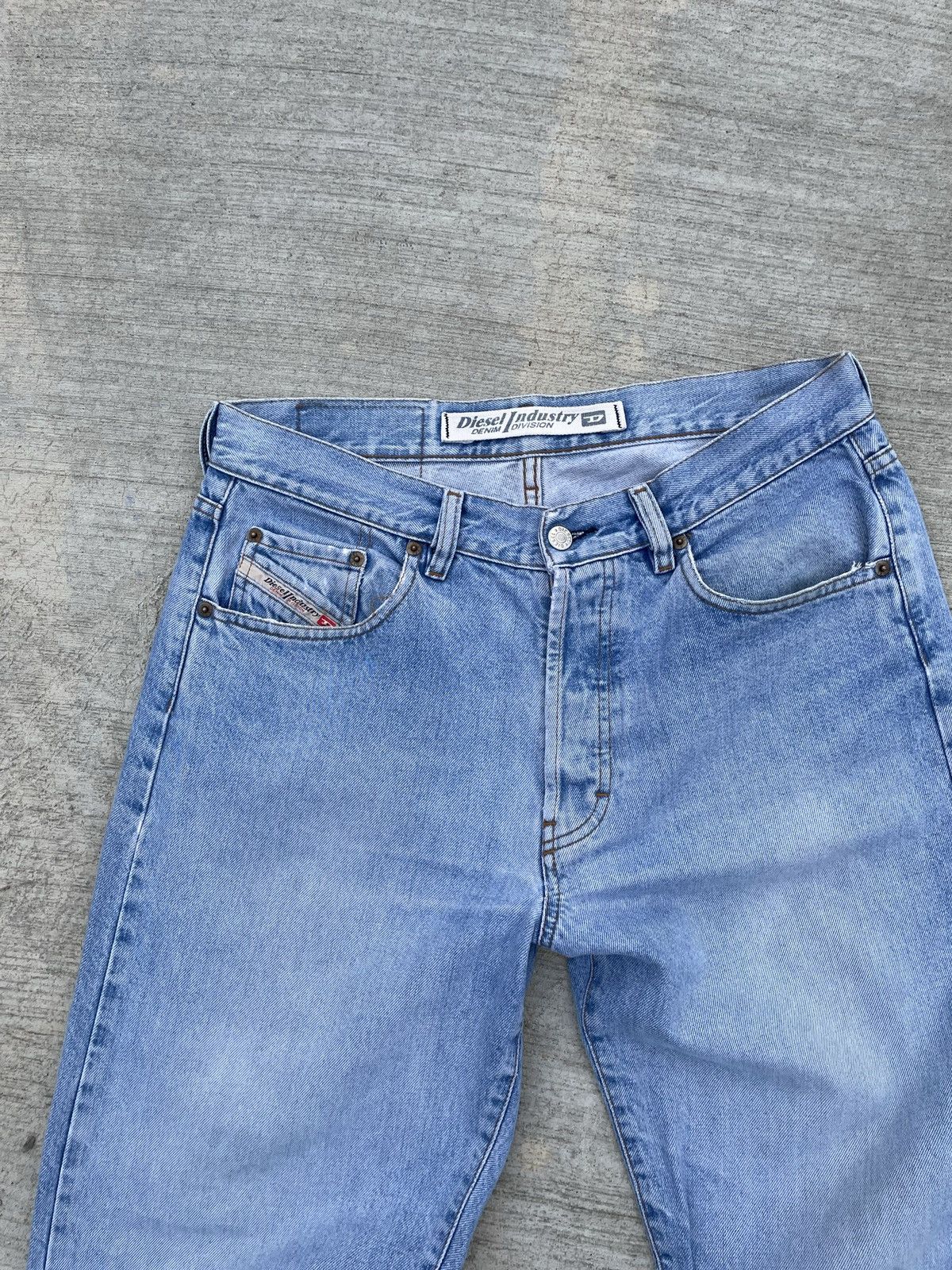 Diesel × Vintage Vintage Diesel jeans stacked jeans Size US 34 / EU 50 - 6 Thumbnail
