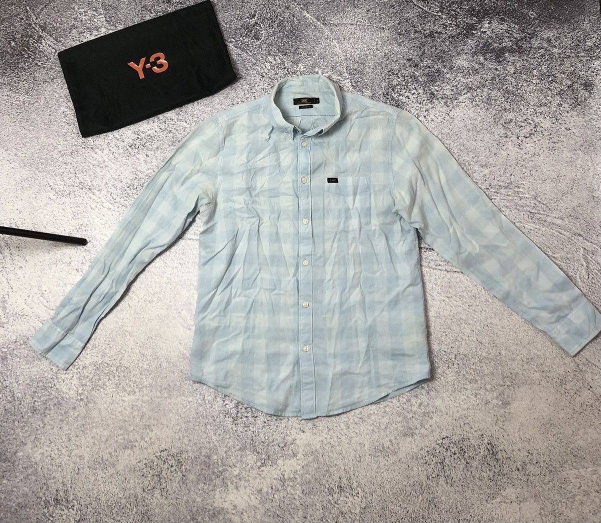 Lee MENS SHIRT LEE SIZE M VINTAGE y2K JAPAN Size US M / EU 48-50 / 2 - 1 Thumbnail