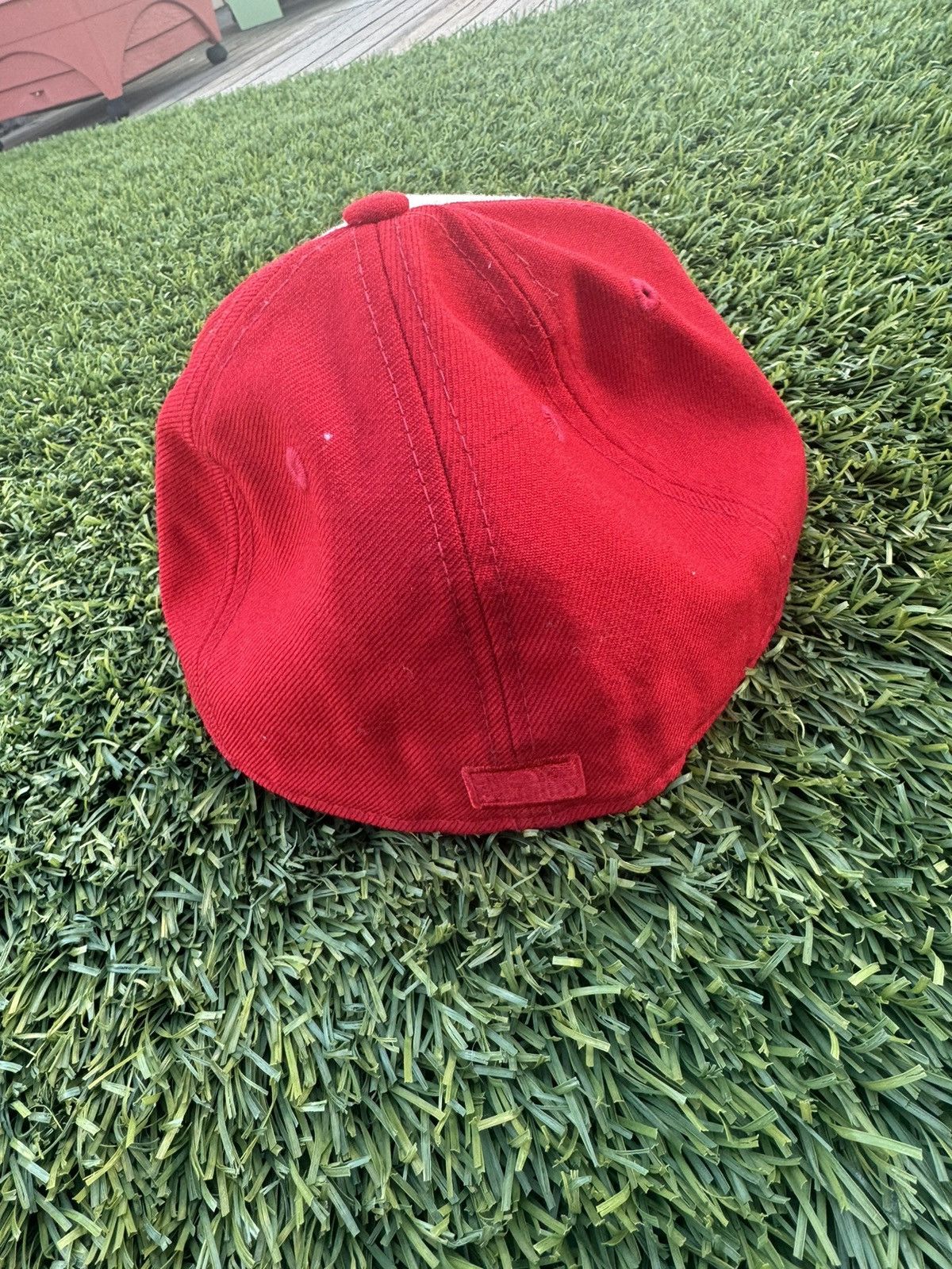 Fear of God × MLB × New Era Fear Of God x New Era MLB Fitted Red/White Size 7 Size ONE SIZE - 3 Thumbnail