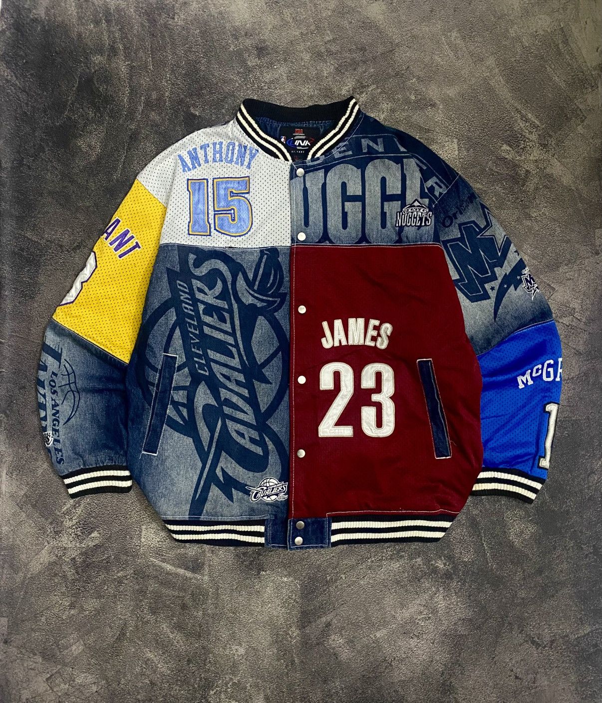 NBA × Vintage NBA Lebron James Multi Team patch Size US XL / EU 56 / 4 - 1 Thumbnail