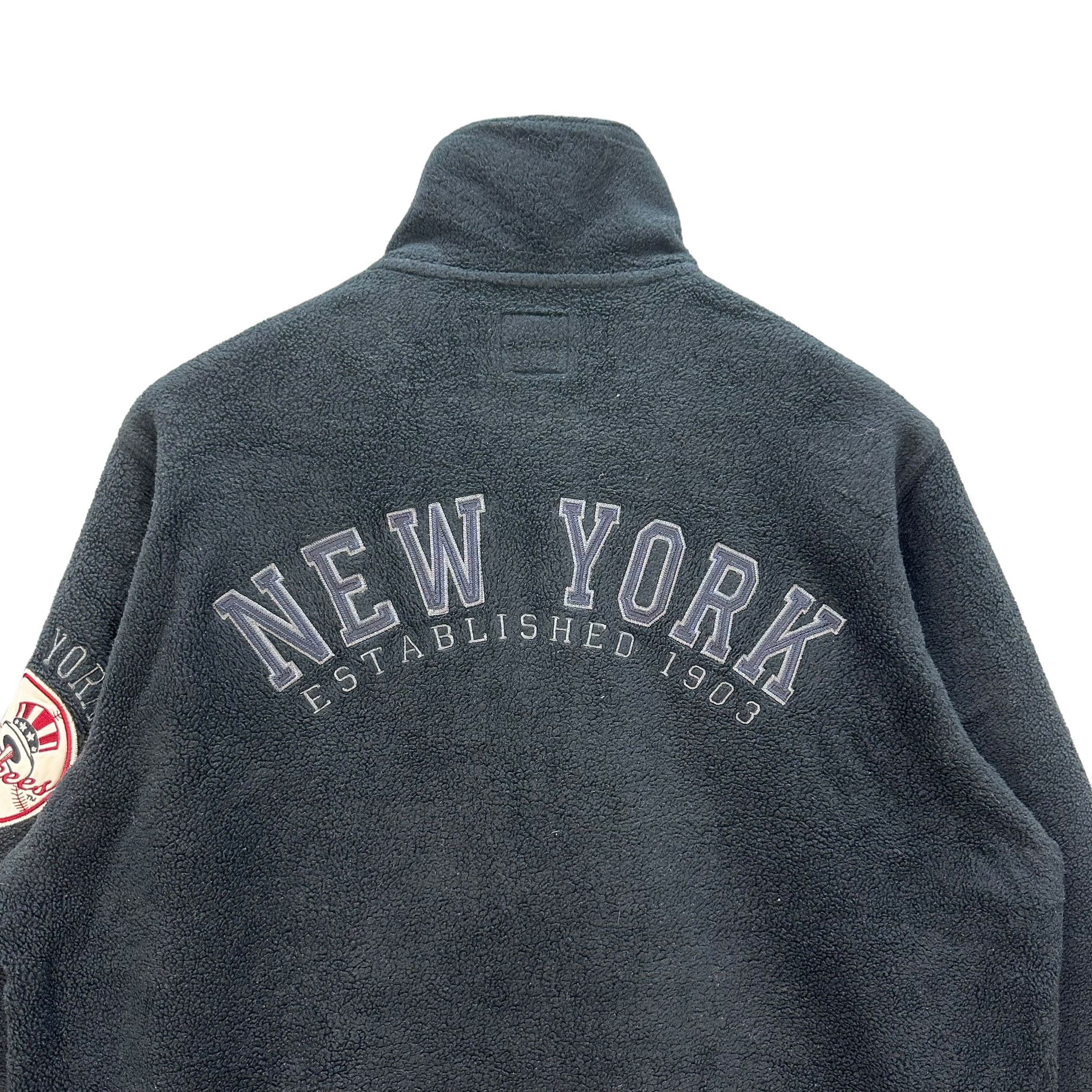 MLB MLB NEW YORK YANKEES BIG LOGO HALF ZIP FLEECE #8741-024 Size US XL / EU 56 / 4 - 11 Thumbnail
