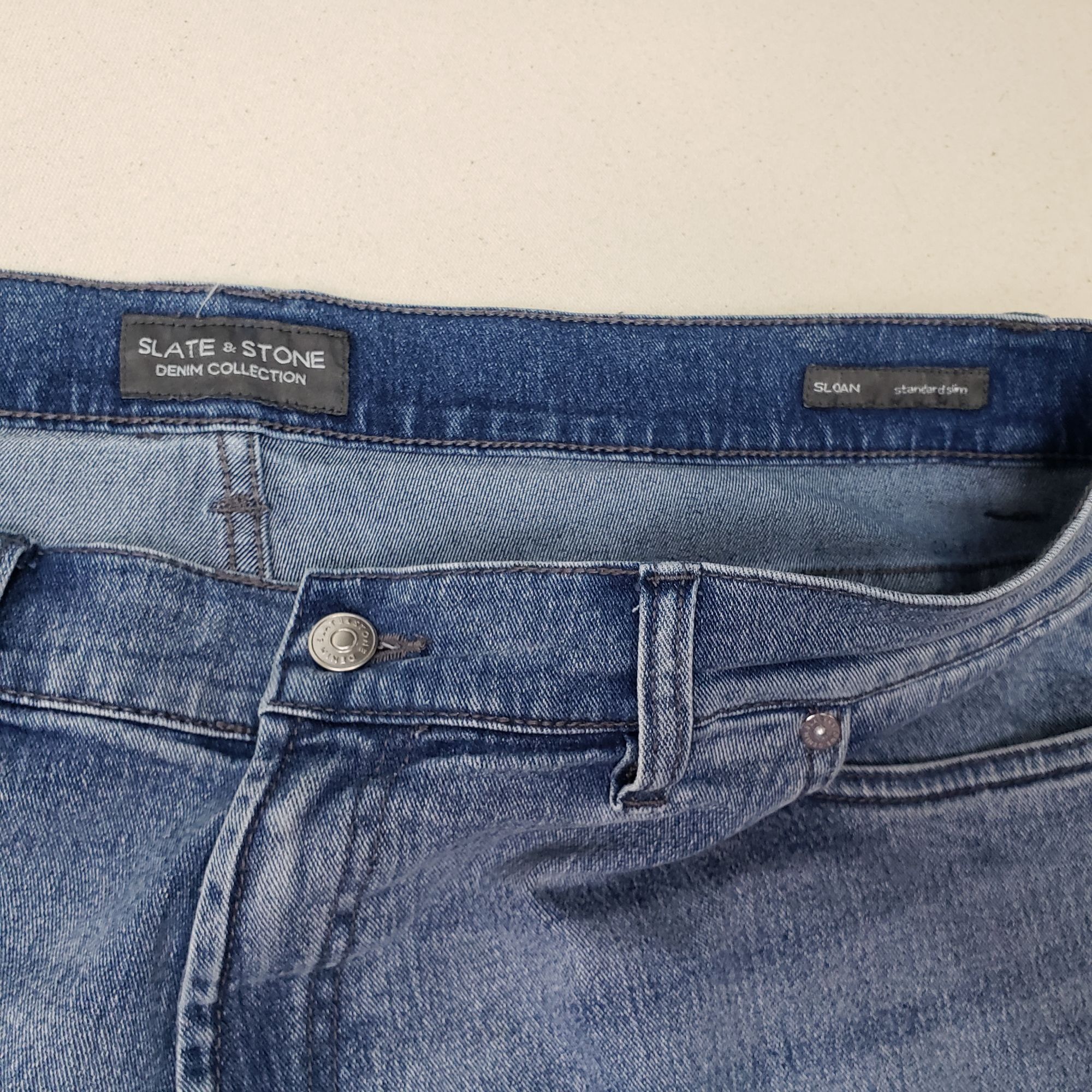 Slate & Stone Slate & Stone Denim Collection Men's Sloan Standard Slim Size US 38 / EU 54 - 5 Thumbnail