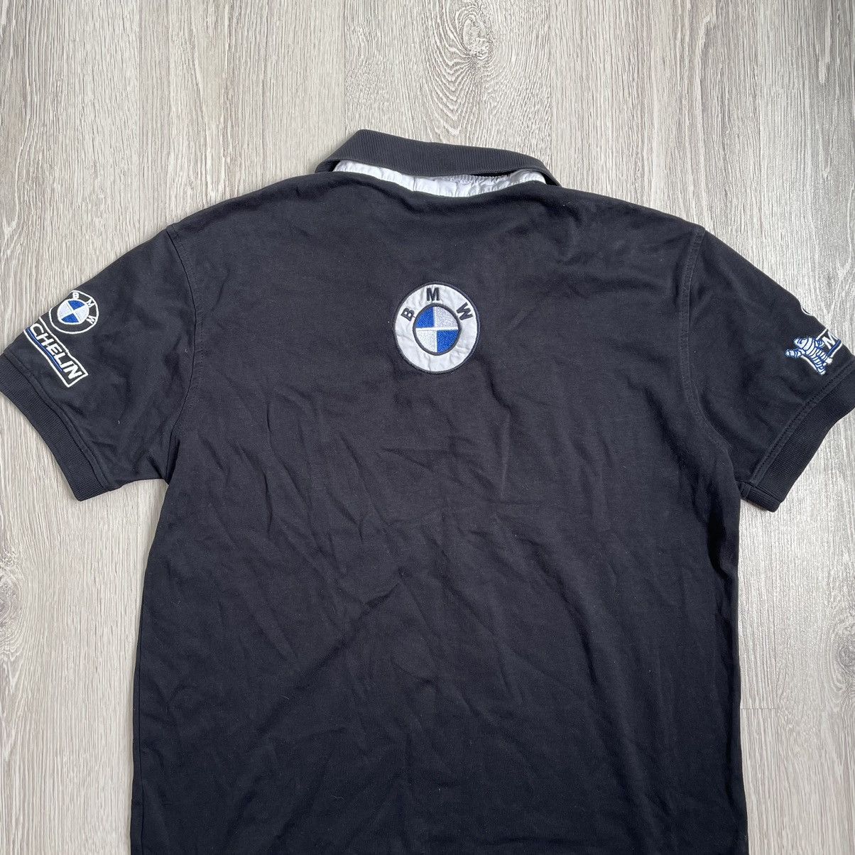 BMW BMW Racing Polo Y2K Size US M / EU 48-50 / 2 - 6 Thumbnail