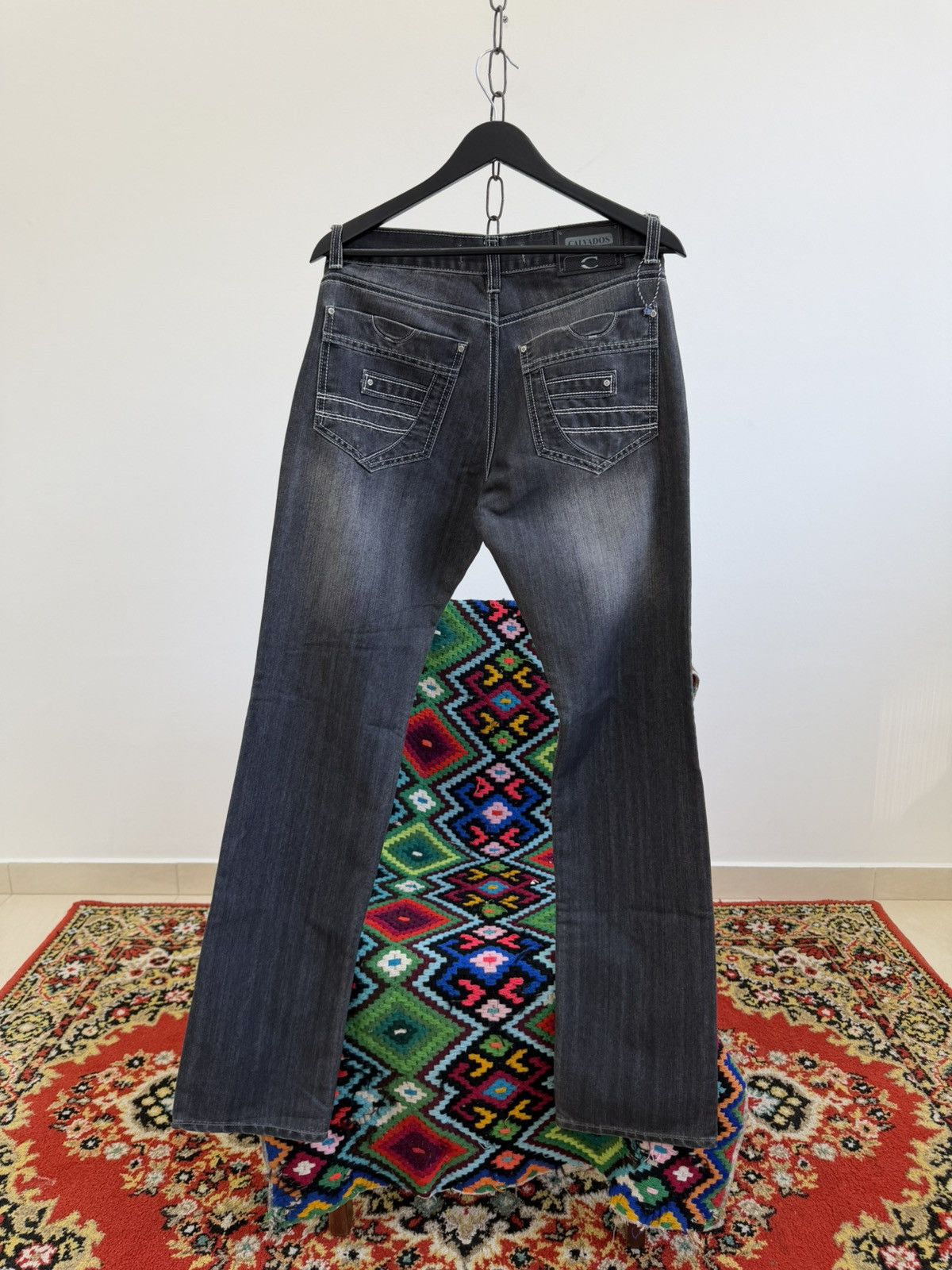 Hedi Slimane Vintage Dior Hedi Slimane Style Washed Denim Jeans Size US 30 / EU 46 - 1 Thumbnail