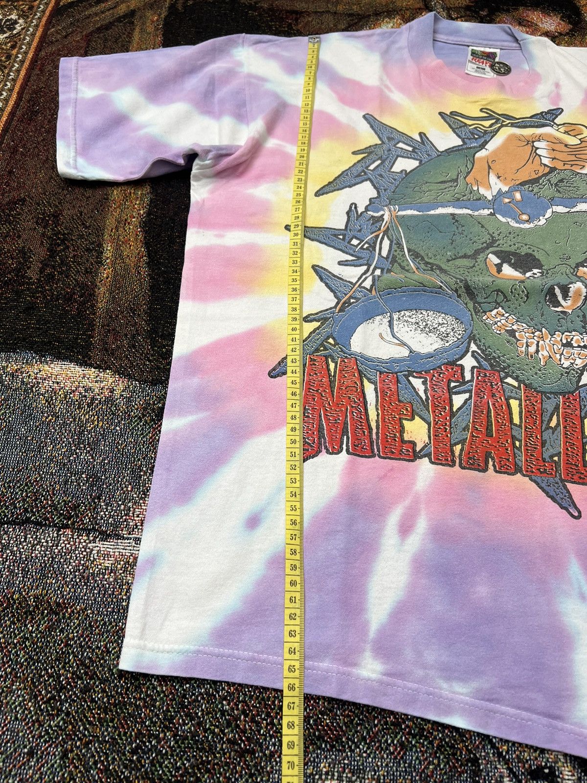 Band Tees Vintage '97 Metallica Philly Tie Dye Tee Size US L / EU 52-54 / 3 - 7 Thumbnail