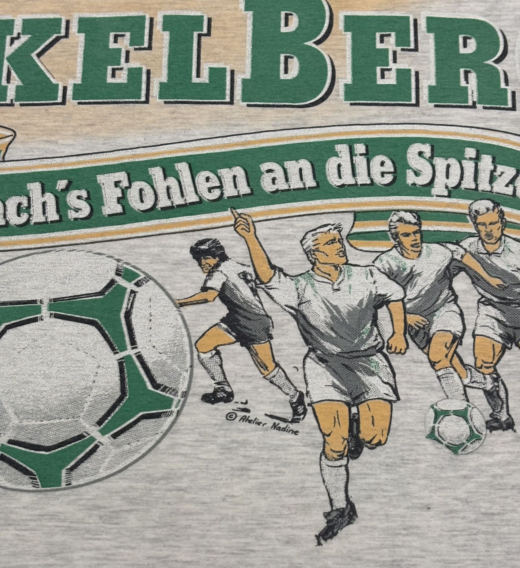 Vintage Borussia Monchengladbach 90s vintage Atelier Nadine Size. L Size US XL / EU 56 / 4 - 17 Thumbnail