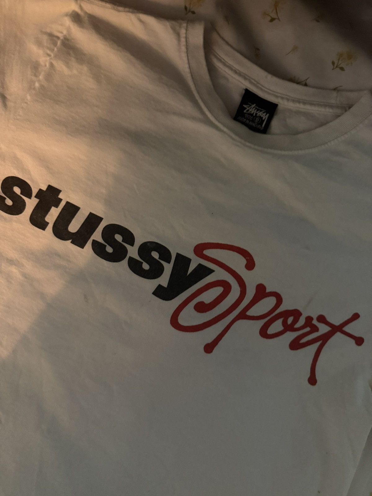 Stussy Stussy 24SS Stüssy Tee Sport Script White Size US S / EU 44-46 / 1 - 4 Thumbnail