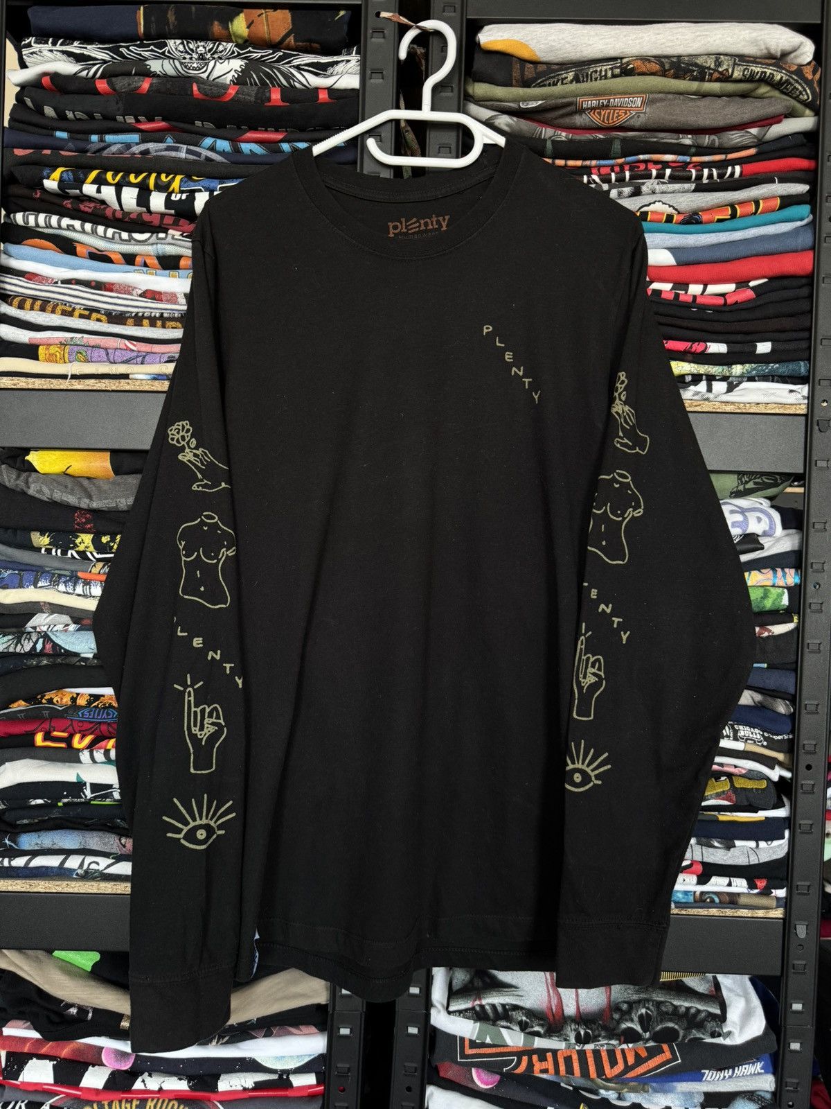 Hook-Ups Plenty vintage longsleeve independent L Size US L / EU 52-54 / 3 - 1 Thumbnail