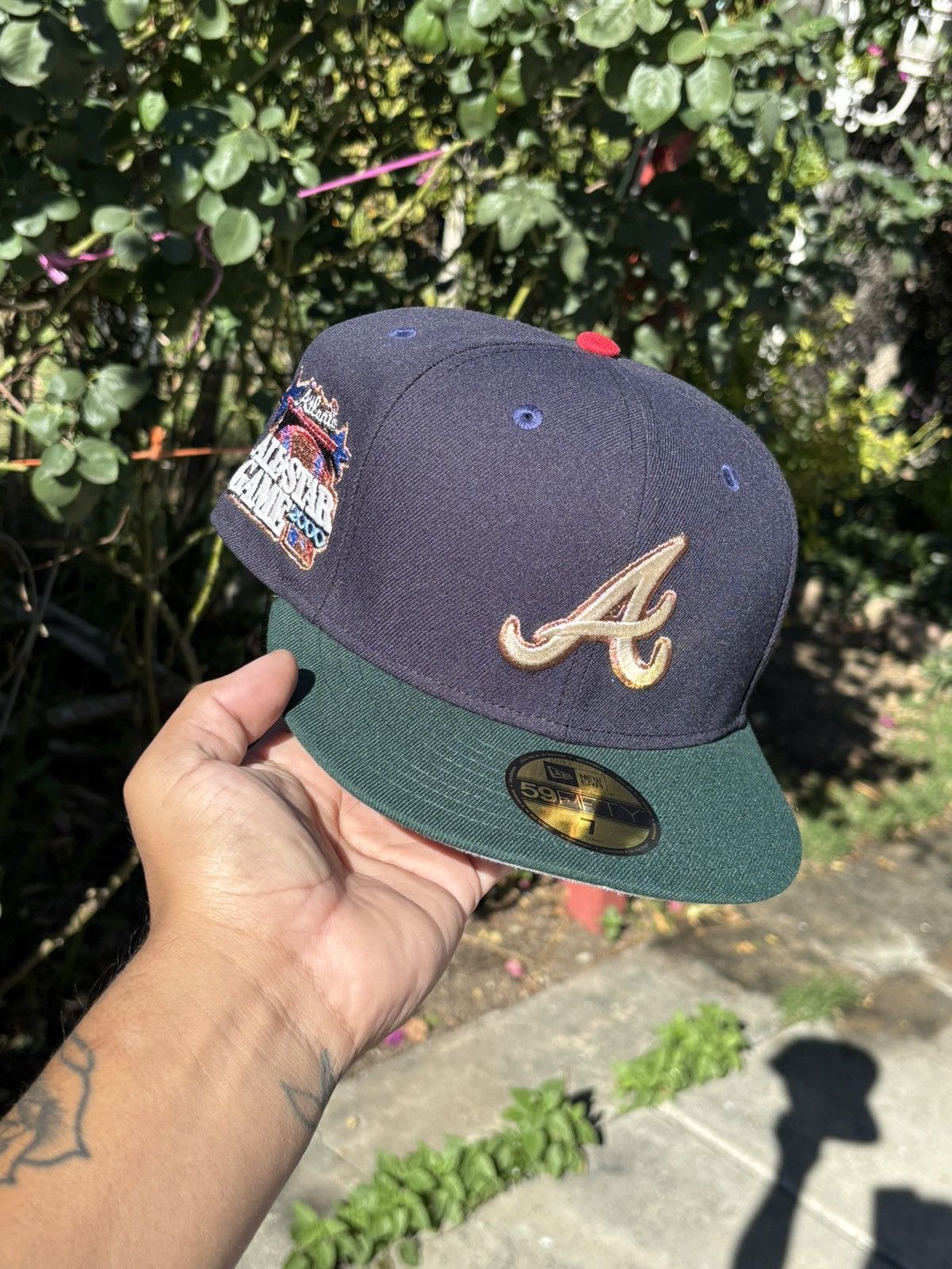 New Era Nohonati Braves sz 7 Size ONE SIZE - 1 Thumbnail