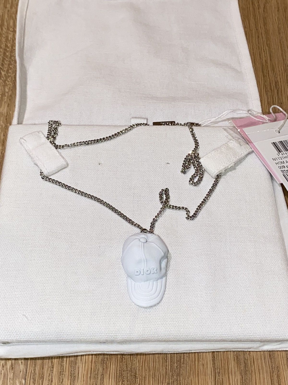 Daniel Arsham × Dior Dior x Daniel Arsham Eroded Cap Pendant Necklace Size ONE SIZE - 2 Thumbnail