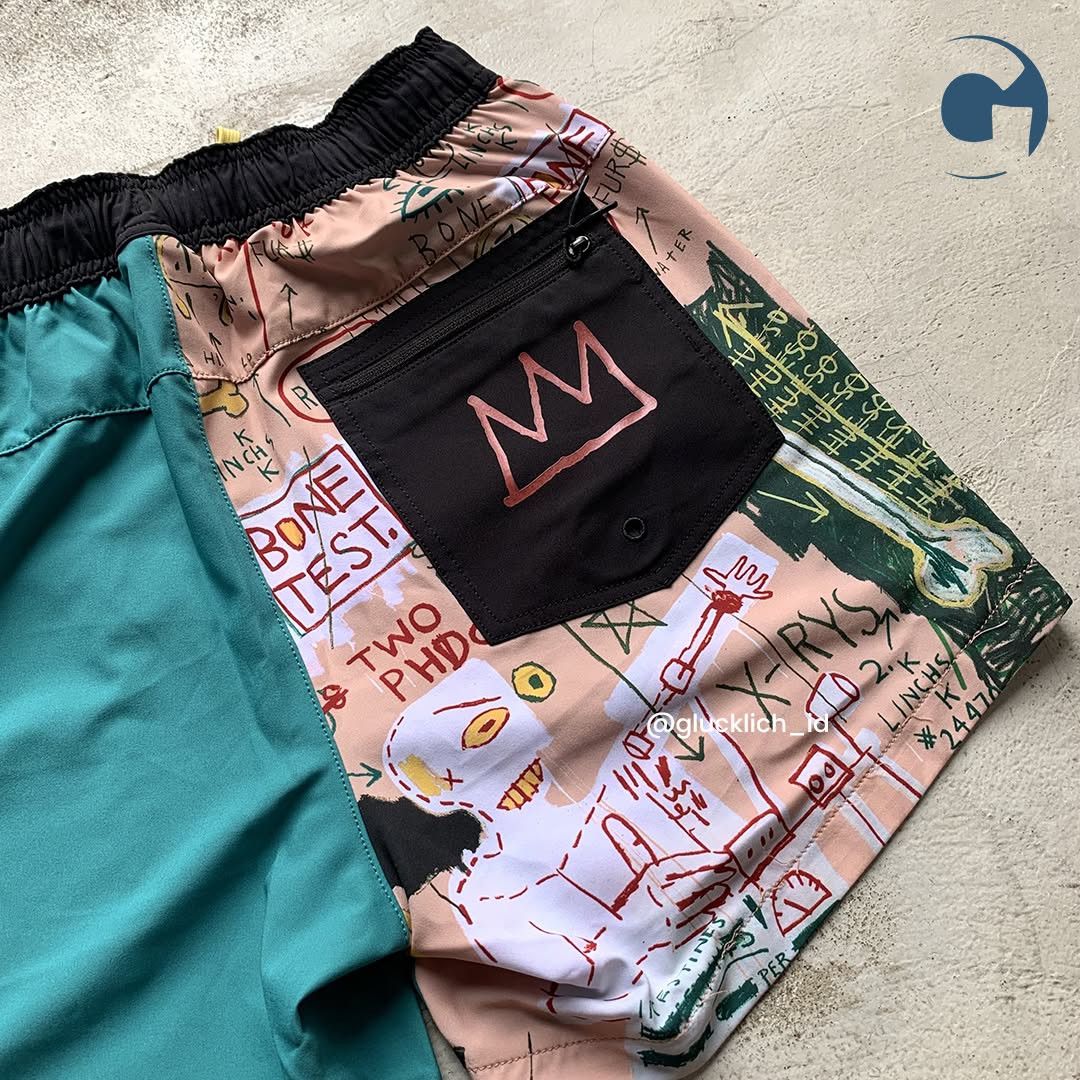 Roark Roark, Run Amok x Jean Michel Basquiat Serrano 5” Short Size US 28 / EU 44 - 7 Thumbnail
