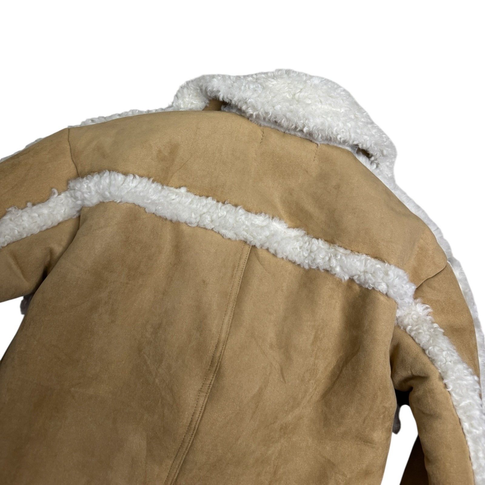 Other ALTAR'D STATE Faux Sherpa Faux Leather Cropped Jacket XS Size XS / US 0-2 / IT 36-38 - 7 Thumbnail