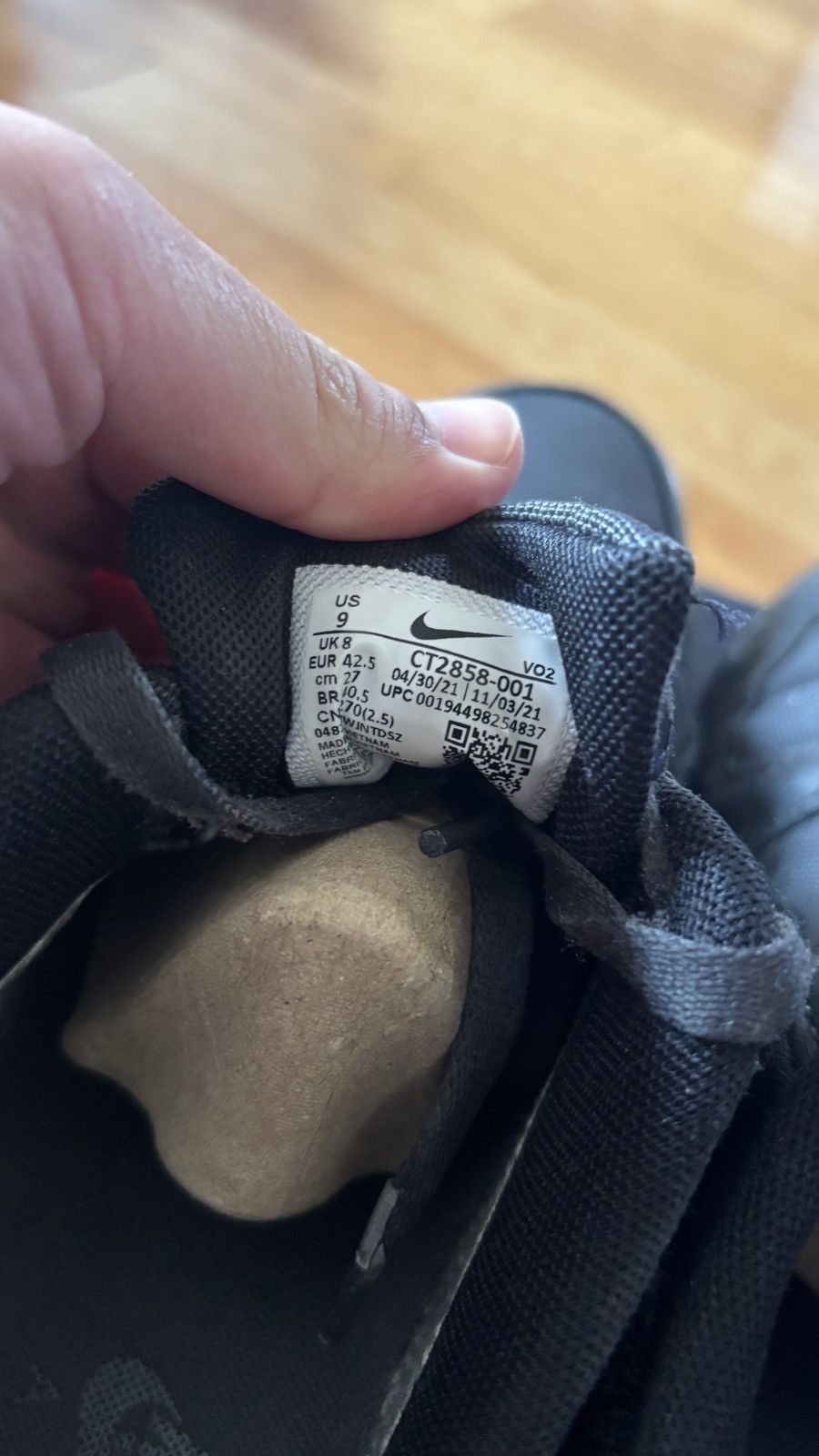 Nike NIKE AIR FORCE 1 GTX GORETEX SZ 9 Size US 9 / EU 42 - 5 Thumbnail