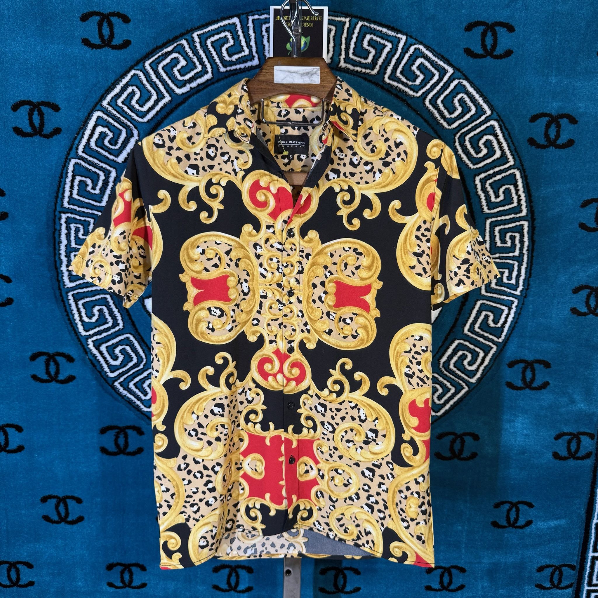 Other EROS BAROQUE SIGNATURE FILIGREE S/S BUTTON UP Size US S / EU 44-46 / 1 - 1 Preview