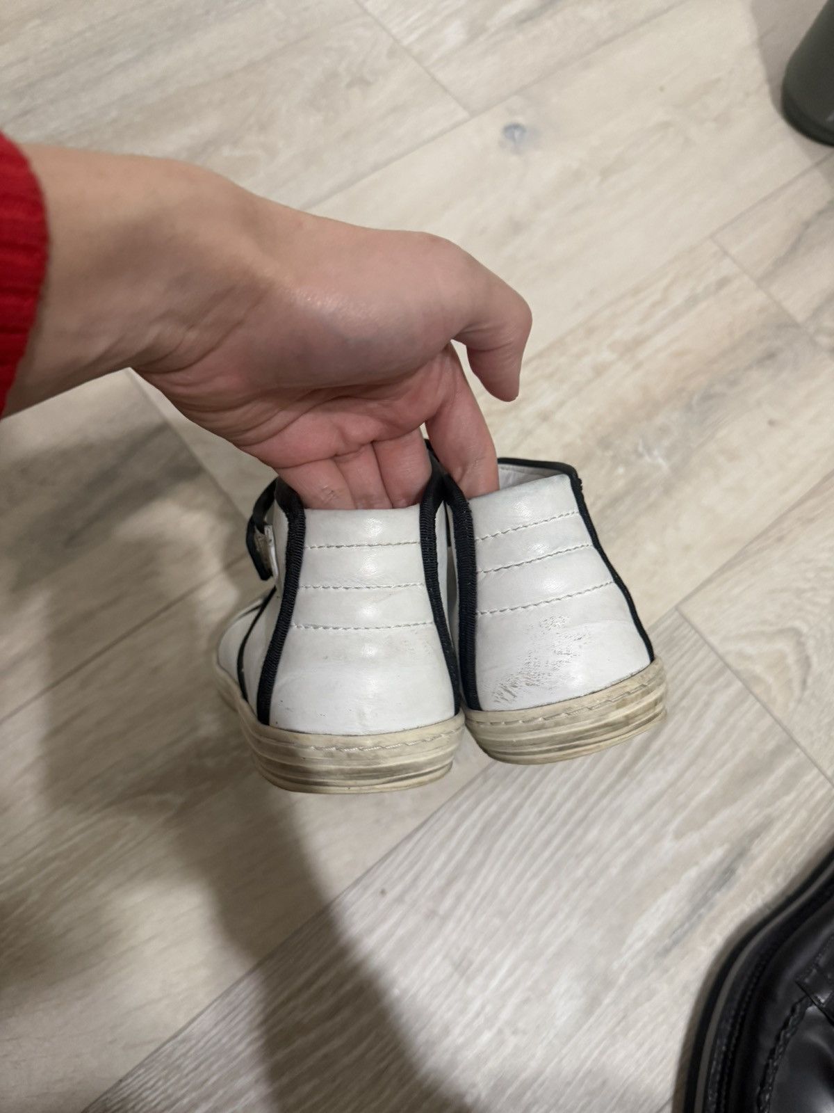 Pierre Hardy Pierre Hardy High-Top Sneakers – White/Black Size US 6.5 / EU 39-40 - 3 Thumbnail