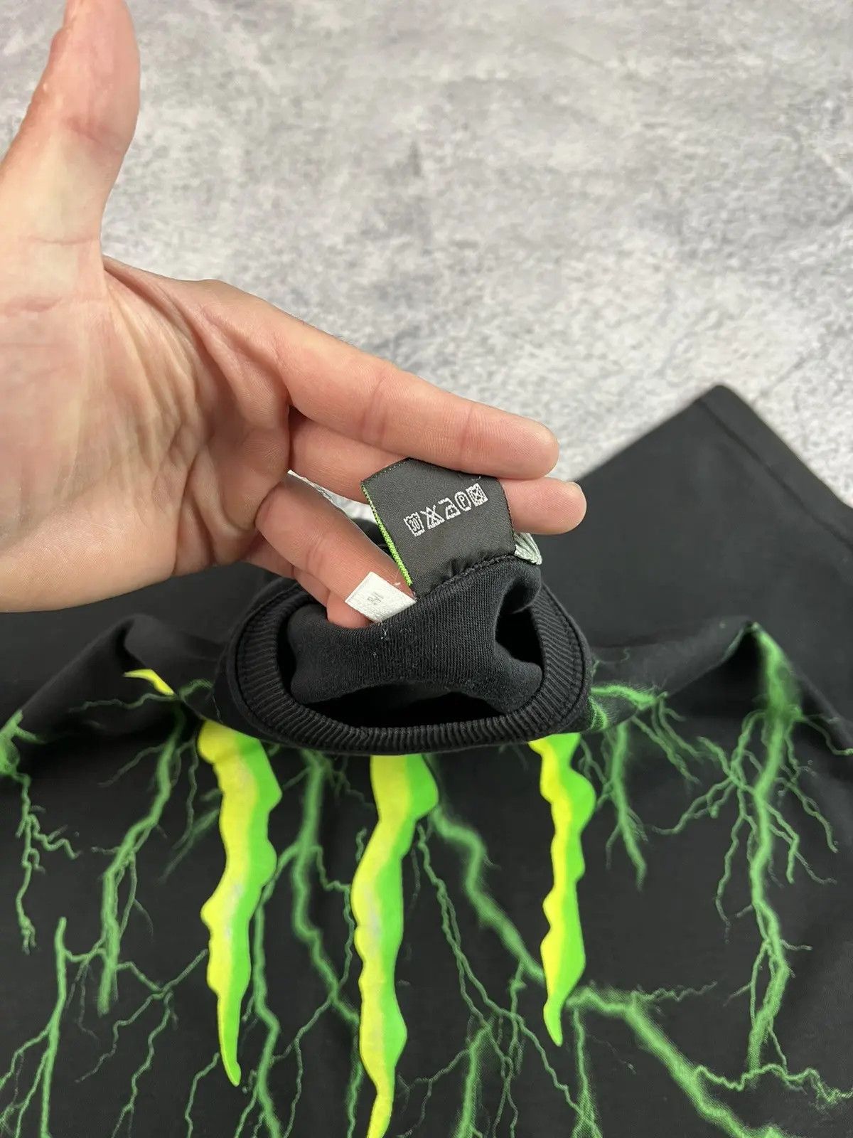 Vintage Monster energy big logo T-shirt Size US M / EU 48-50 / 2 - 10 Thumbnail