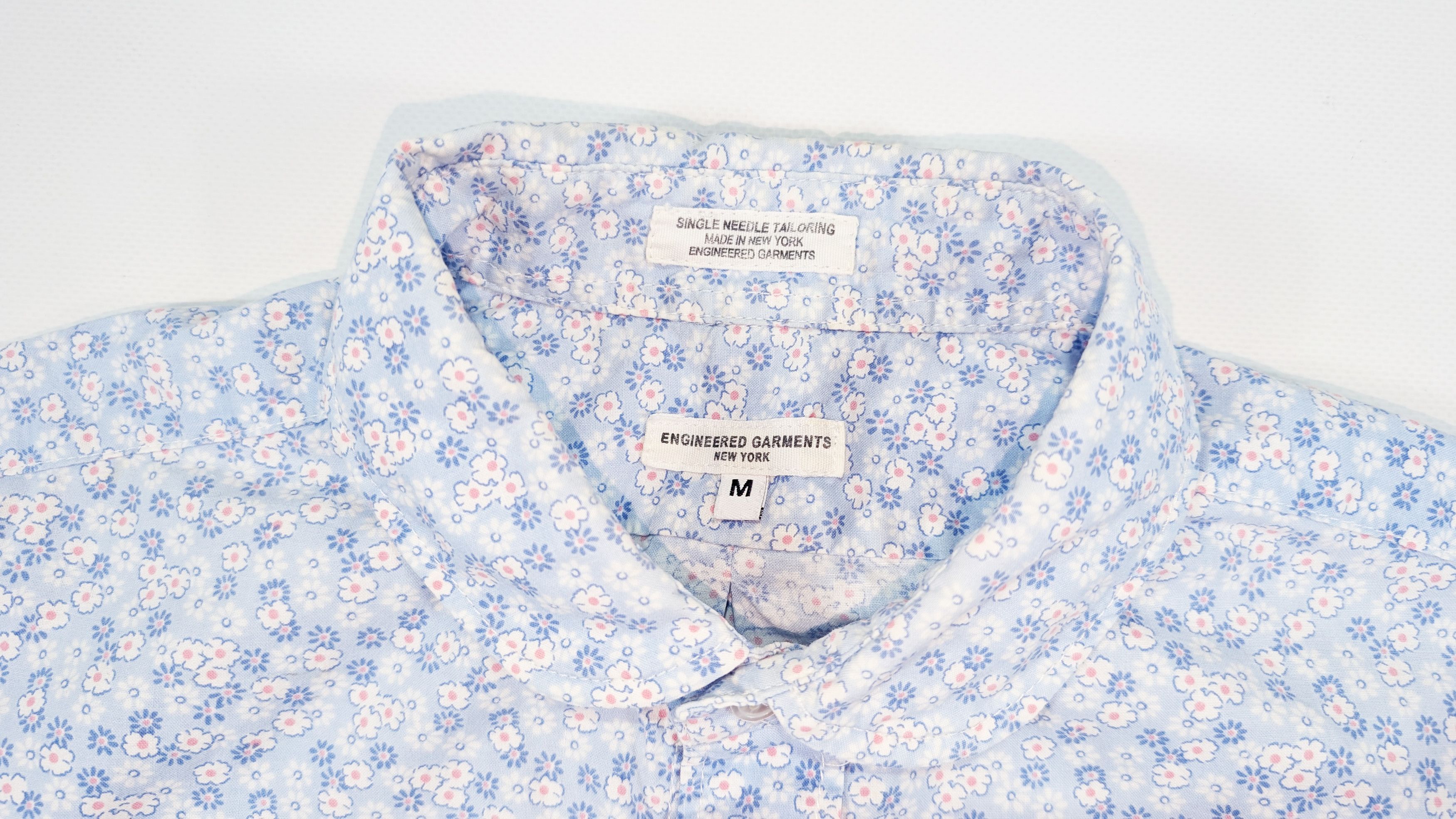 Engineered Garments Engineered Garments New York Multicolor Floral Cotton Shirt Size US M / EU 48-50 / 2 - 4 Thumbnail