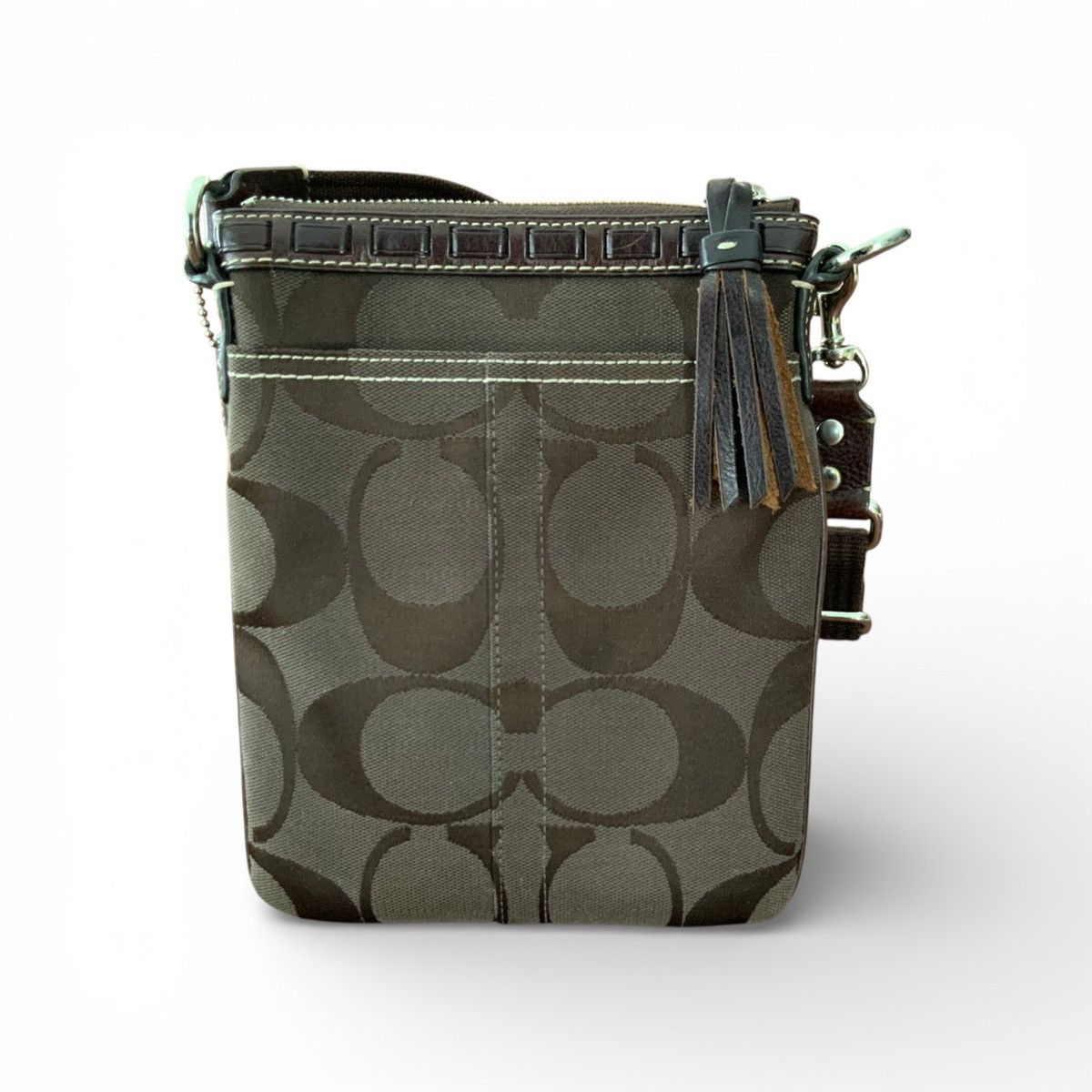 Coach Archival Coach 2006 Hamptons Python Stripe Swingpack Size ONE SIZE - 5 Thumbnail