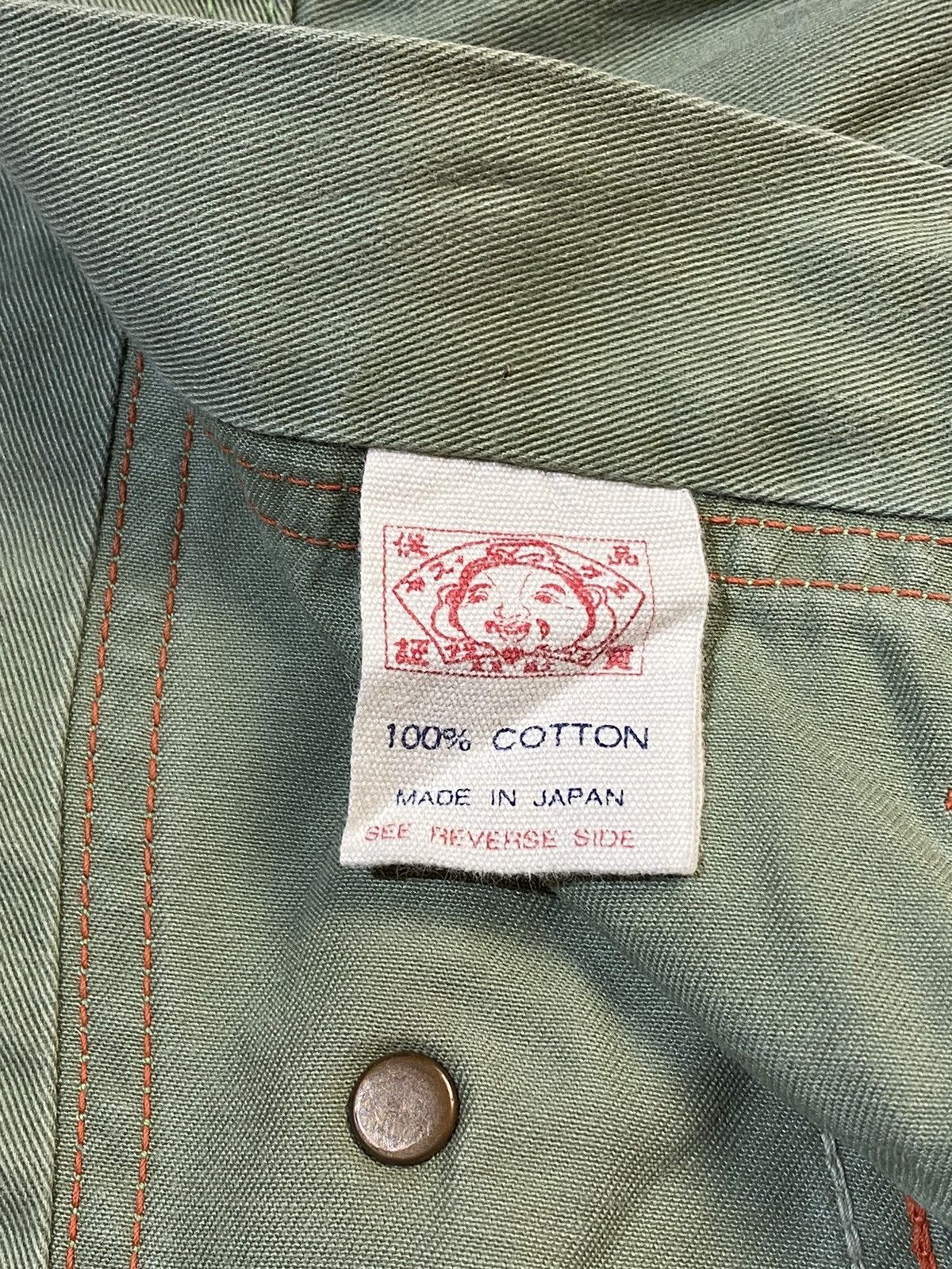 Evisu × Vintage Evisu Lot 9055 London Brother Nippon Fatigue Pants W36 Size US 36 / EU 52 - 9 Thumbnail