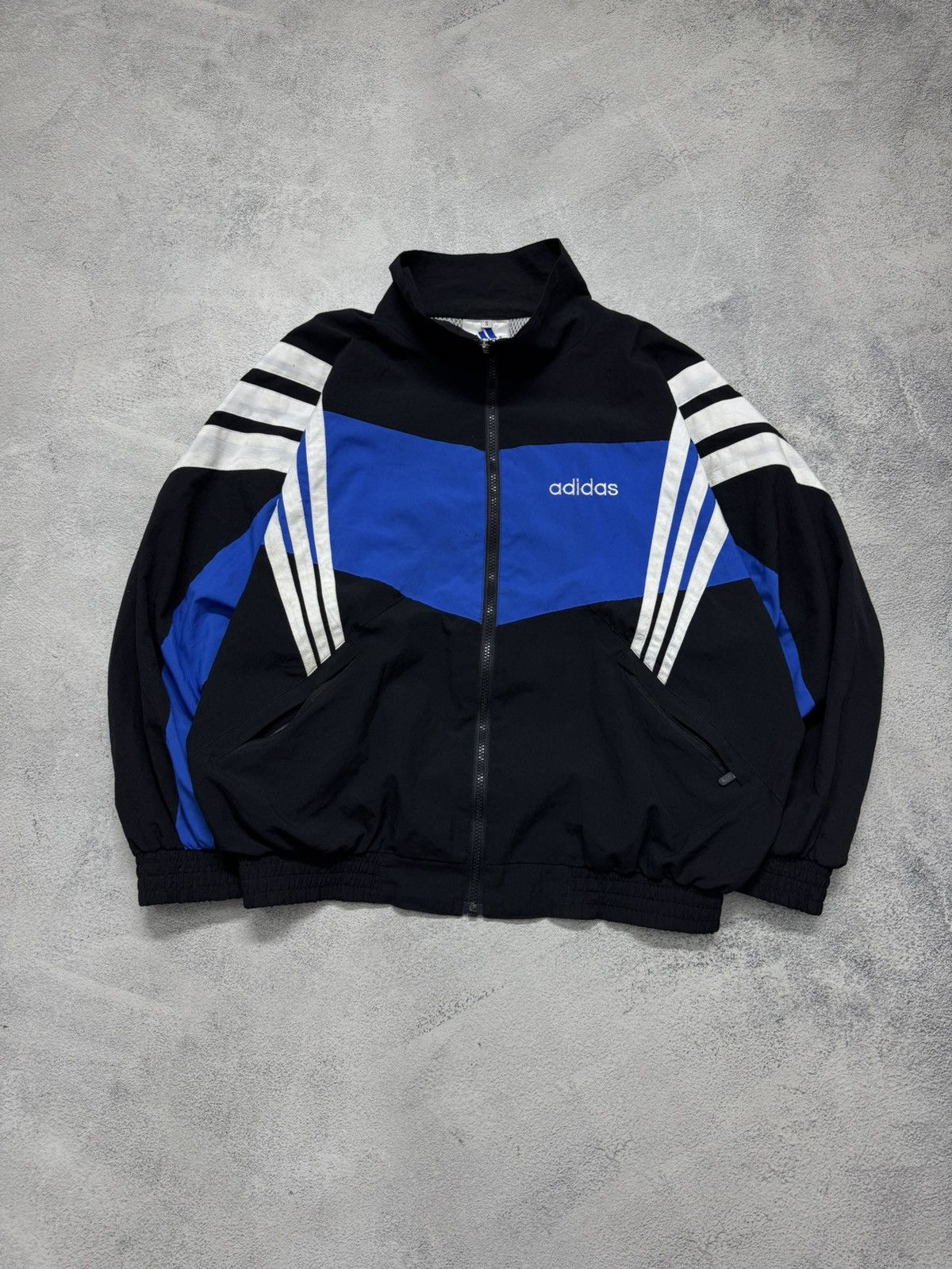 Adidas Vintage Y2k Adidas Nylon Logo Jacket 90’s Size US S / EU 44-46 / 1 - 2 Thumbnail