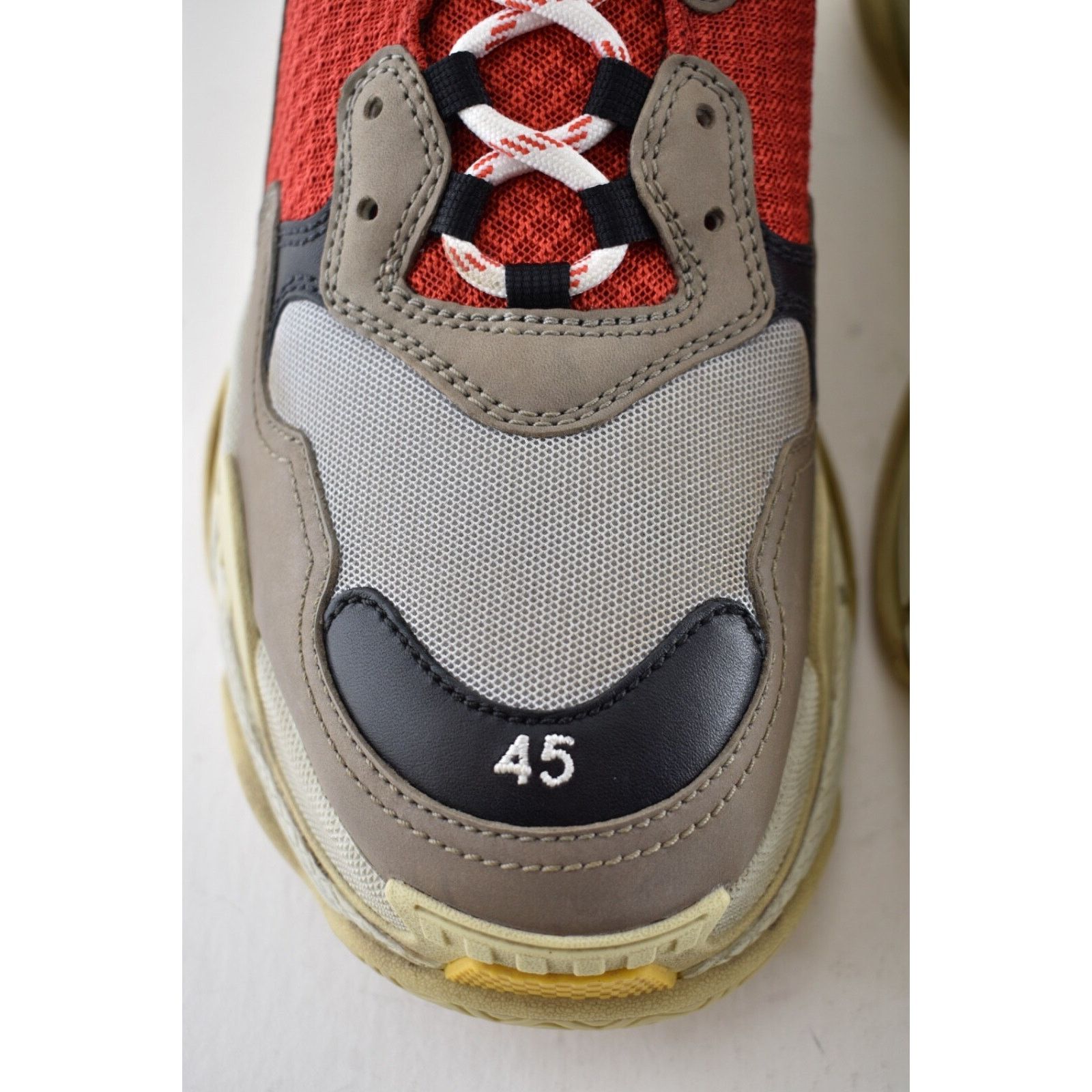 Balenciaga Balenciaga Triple S Sneakers Flat Platform 45 Mens 12 Size US 12 / EU 45 - 8 Thumbnail