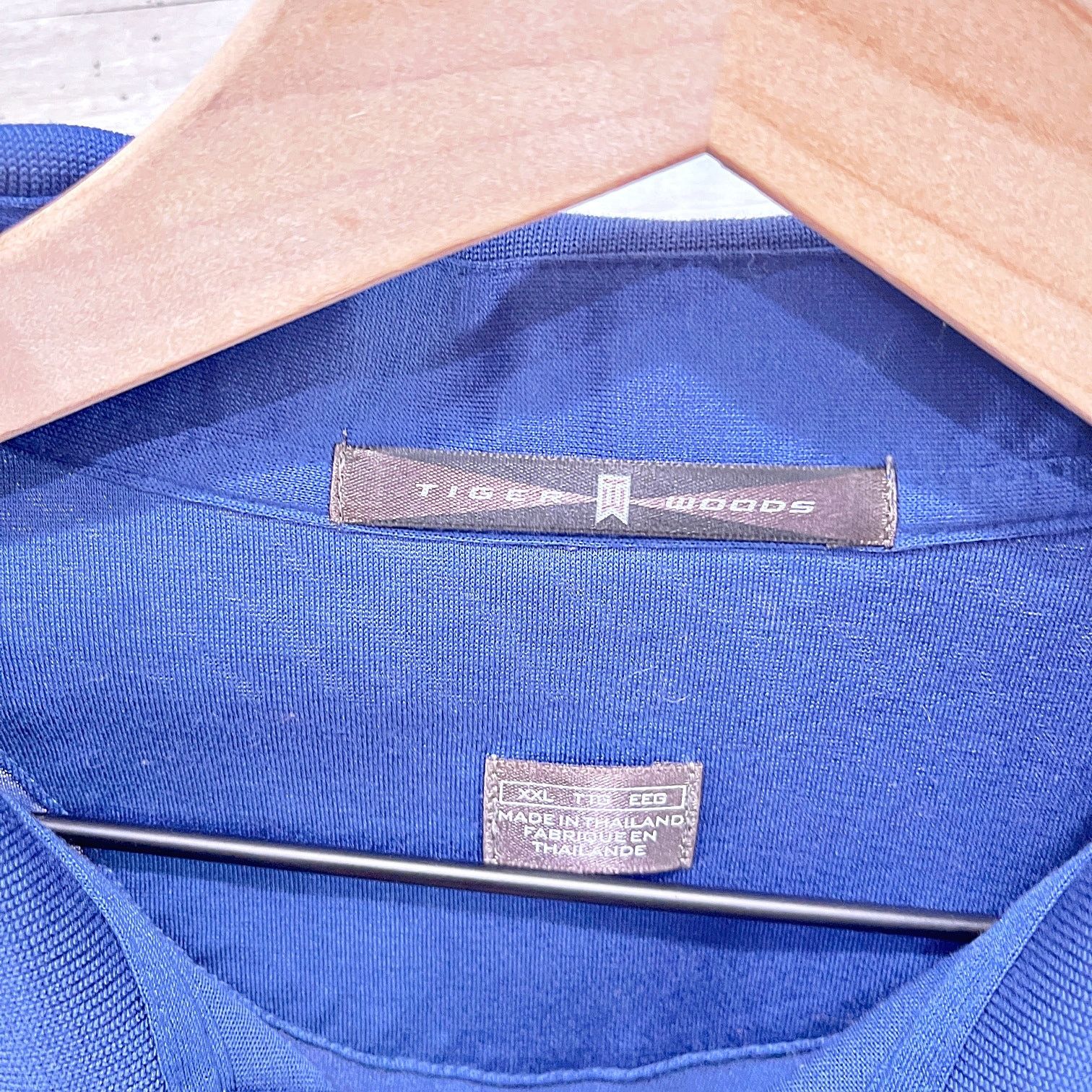 Nike Tiger Woods Nike Golf Polo Shirt Blue Country Club Mens XXL Size US XXL / EU 58 / 5 - 6 Thumbnail