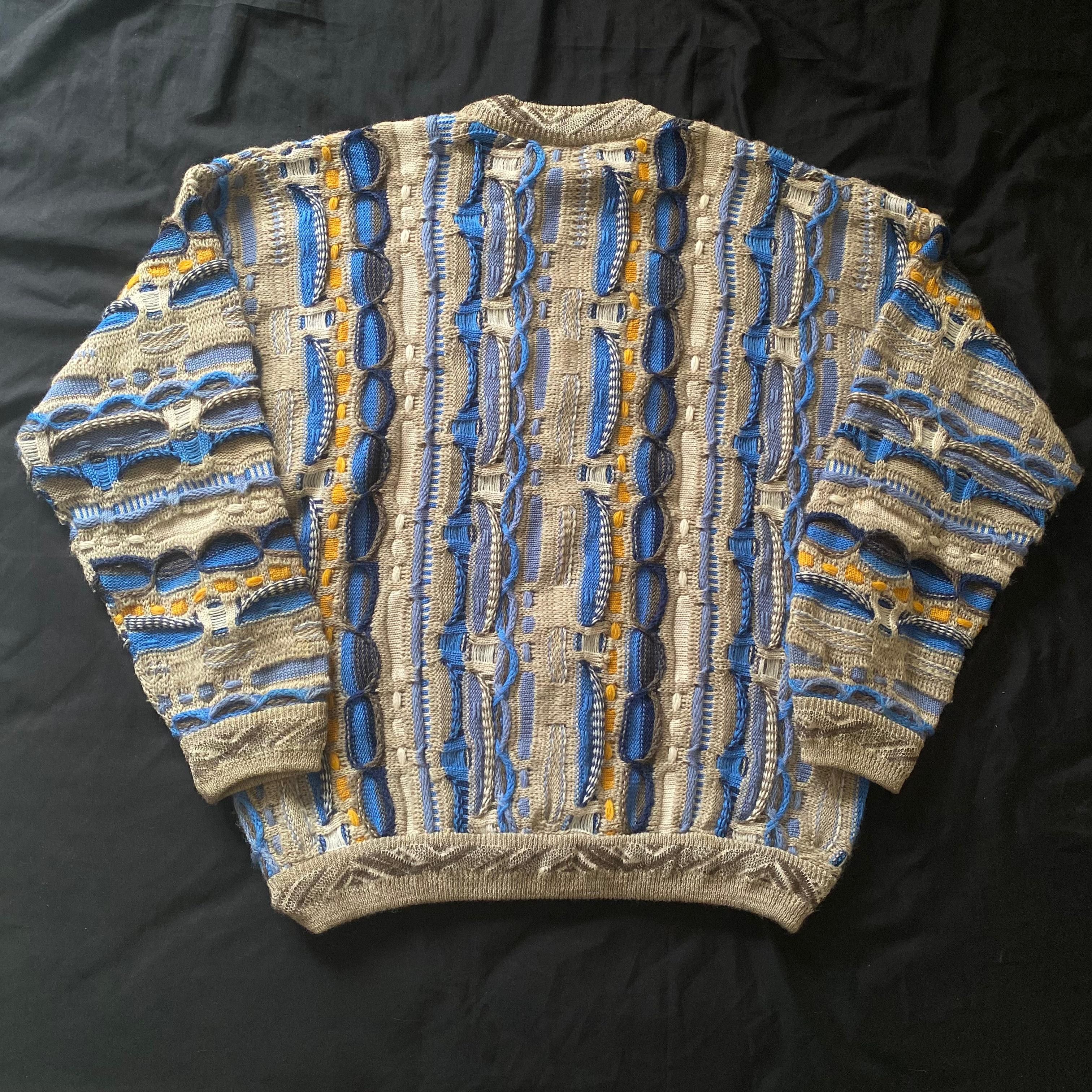 Coogi Vintage 3D Knitwear Carlo Alberto Australia Size US L / EU 52-54 / 3 - 6 Thumbnail