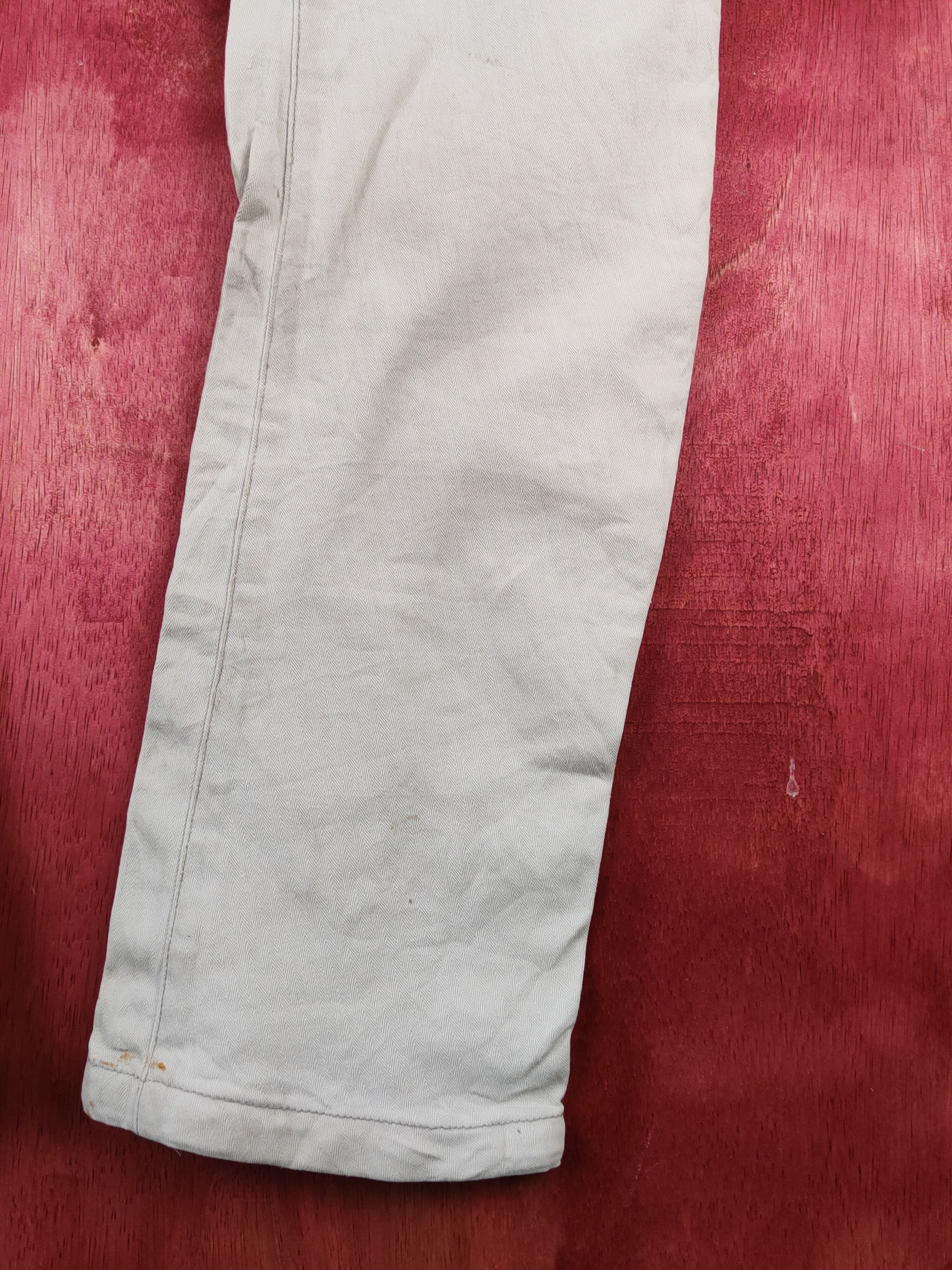 Japanese Brand I'z Frontier White Multipocket Tactical Cargo Pants #S1292 Size US 33 - 14 Thumbnail