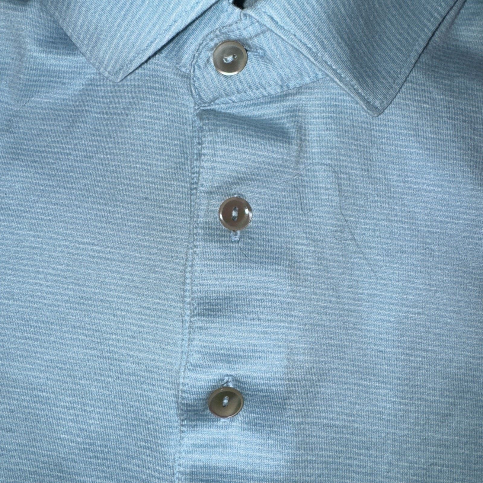 Peter Millar Peter Millar Golf Polo Shirt Blue Striped Medium 22x26 Size US M / EU 48-50 / 2 - 5 Thumbnail