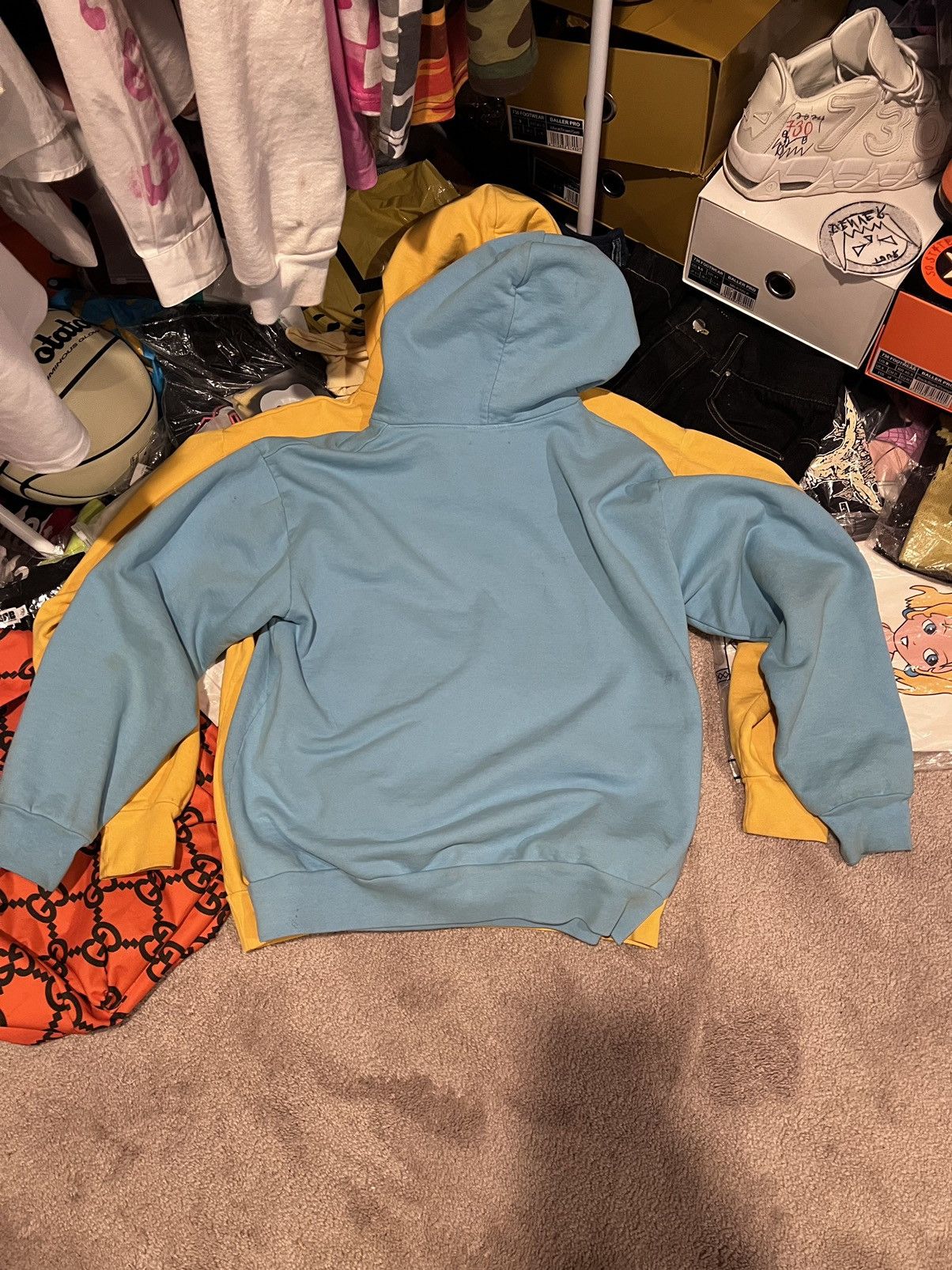 Marcel Zago Steakle V1 Blue Hoodie | Marcel Zago Size US M / EU 48-50 / 2 - 4 Thumbnail