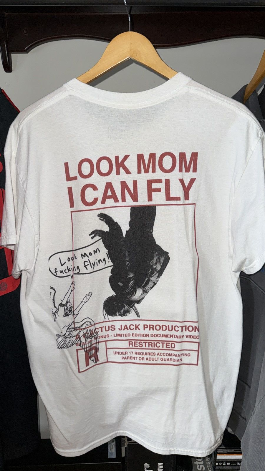 Travis Scott Travis Scott Look Mom I can Fly T-Shirt Size US L / EU 52-54 / 3 - 2 Thumbnail