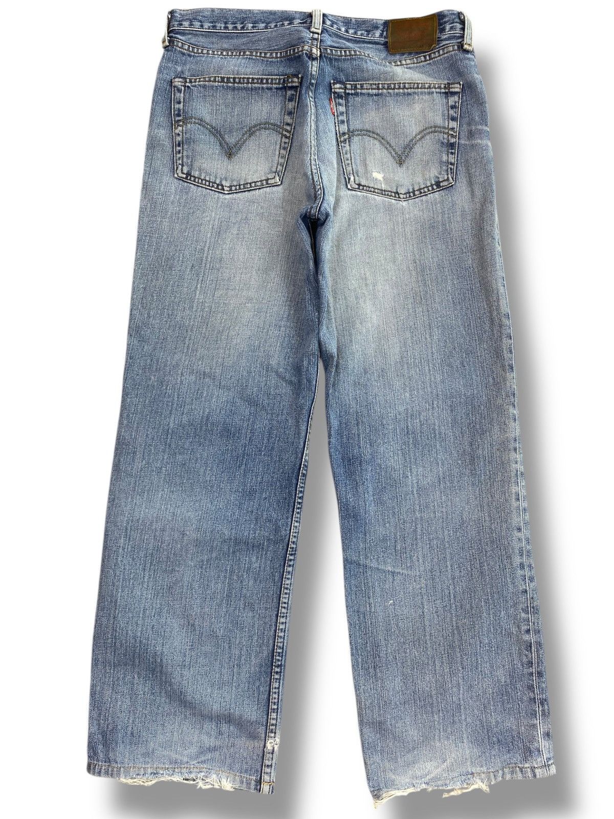 Levi's Levi’s 502 Vintage Faded Wash Style Loose Jeans Size US 32 / EU 48 - 3 Thumbnail