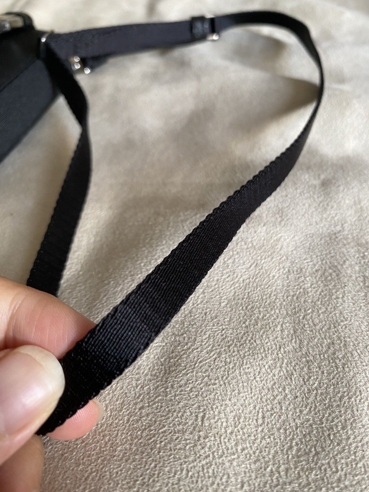 Prada ‼️BIG SALE‼️Prada triangle logo phone pouch lanyard bag Size ONE SIZE - 14 Thumbnail