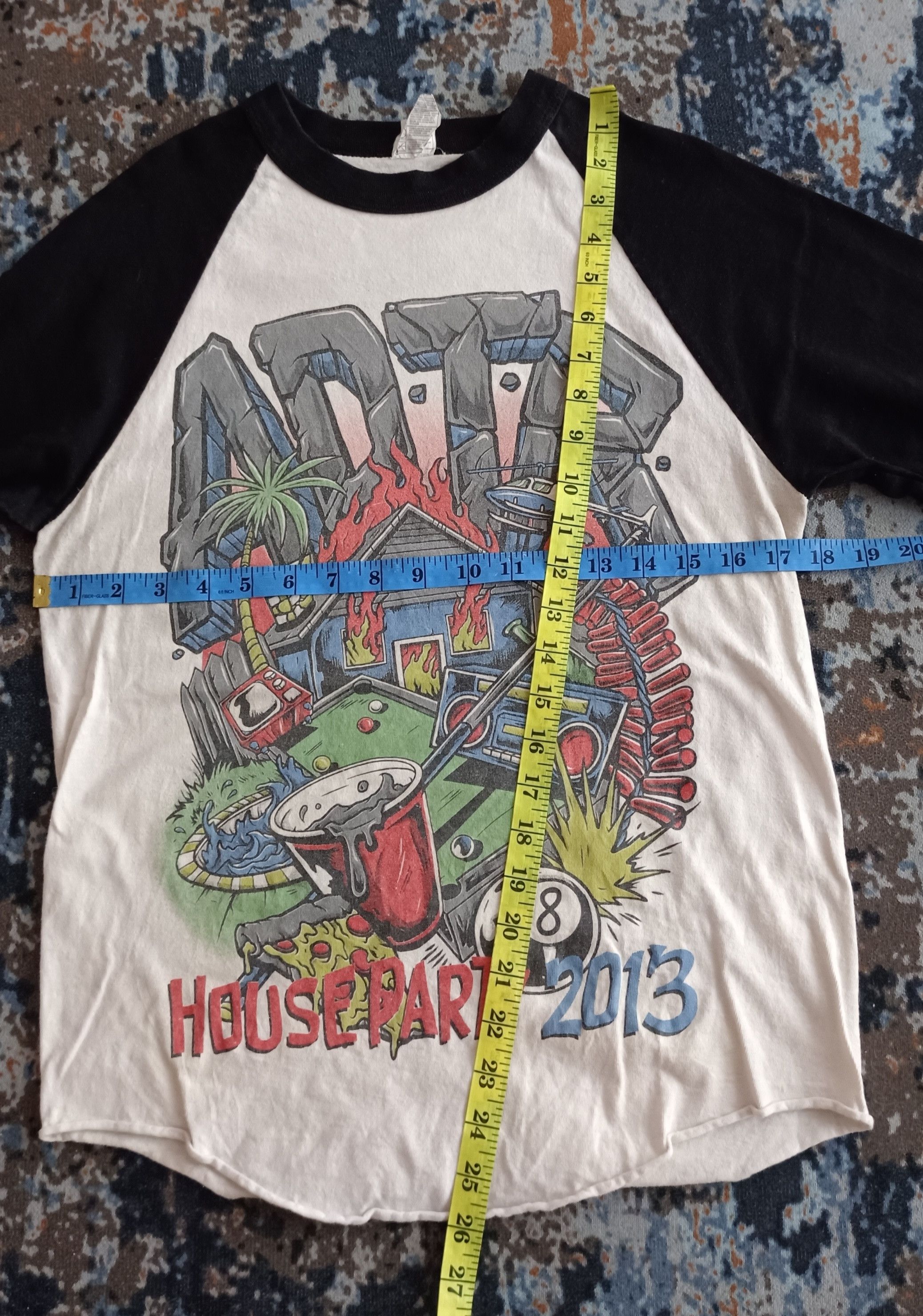 Band Tees VTG ADTR A Day To Remember House Party 2013 Myspace Size US S / EU 44-46 / 1 - 12 Thumbnail