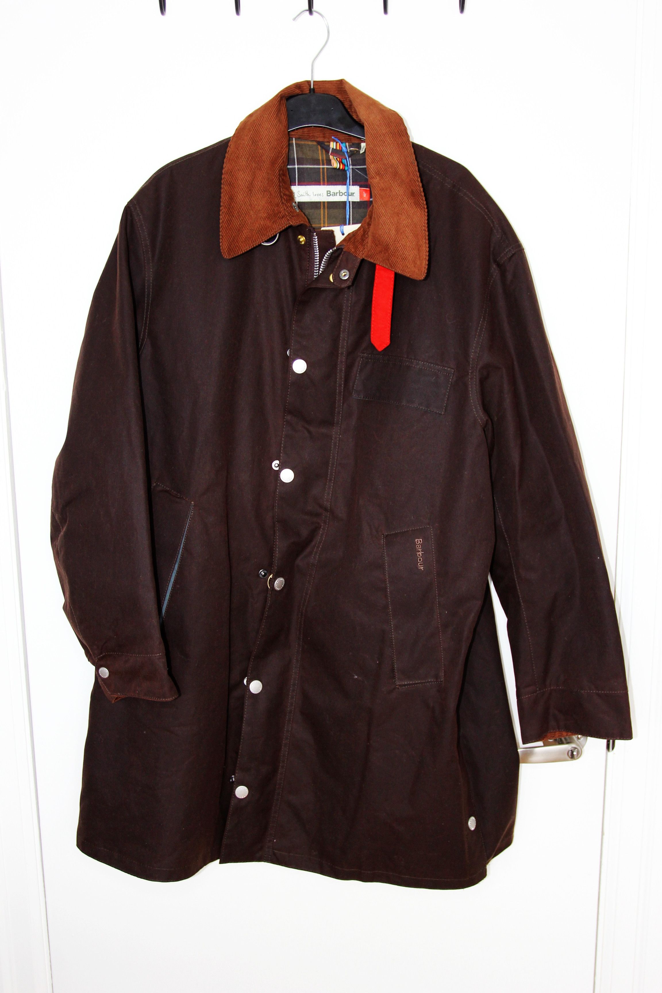 Barbour × Paul Smith Red Ear BNWT AW25 BARBOUR x PAUL SMITH BEESTON WAX JACKET 50 Size US M / EU 48-50 / 2 - 2 Thumbnail