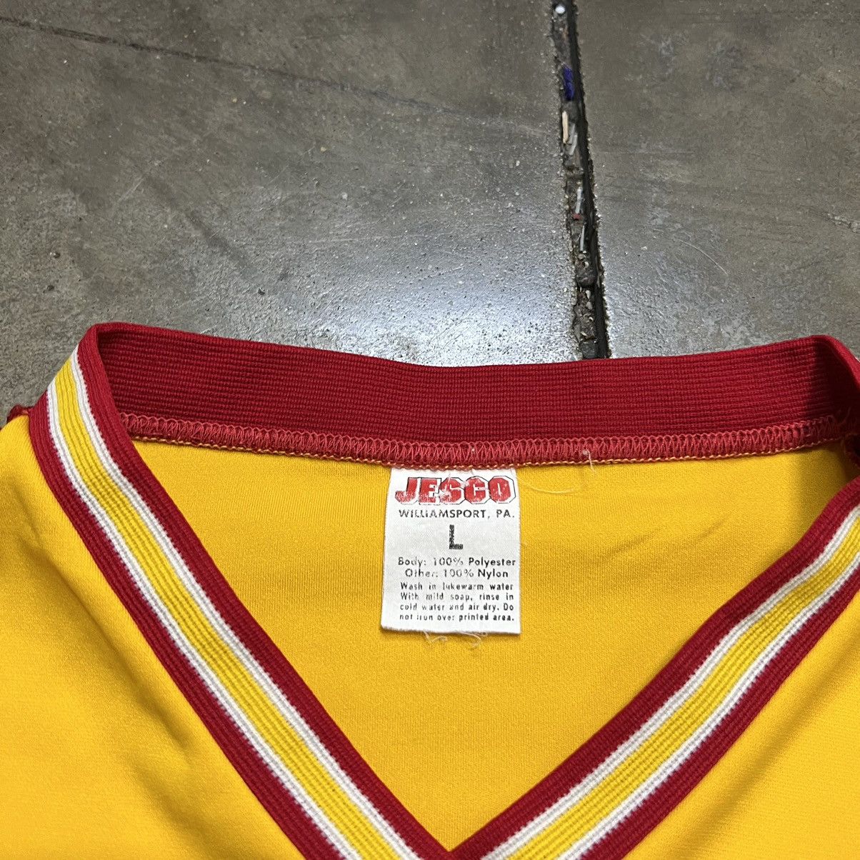 Vintage Vintage 80s Storm Mesh Baseball Athletic Jersey Made in USA Size US L / EU 52-54 / 3 - 7 Thumbnail