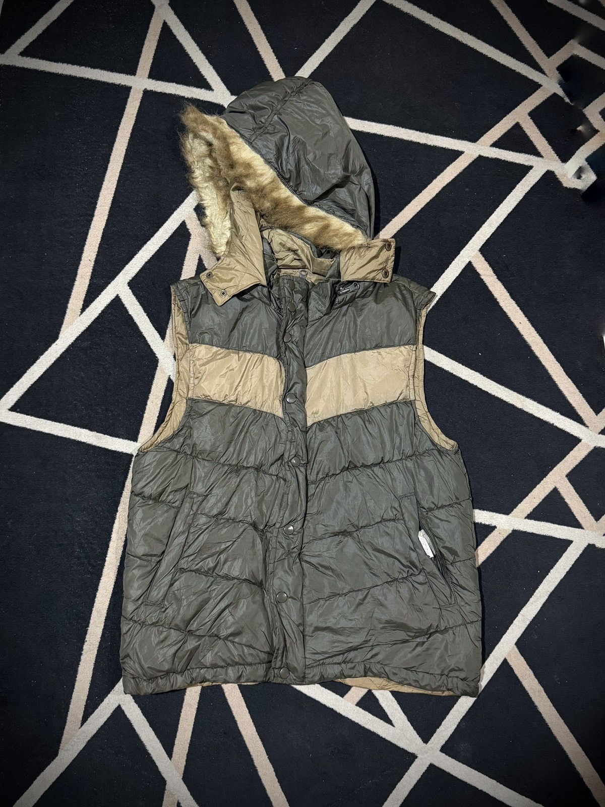 If Six Was Nine Faux Fur Puffer Vest Reversible Japanese Styled Size US M / EU 48-50 / 2 - 3 Thumbnail