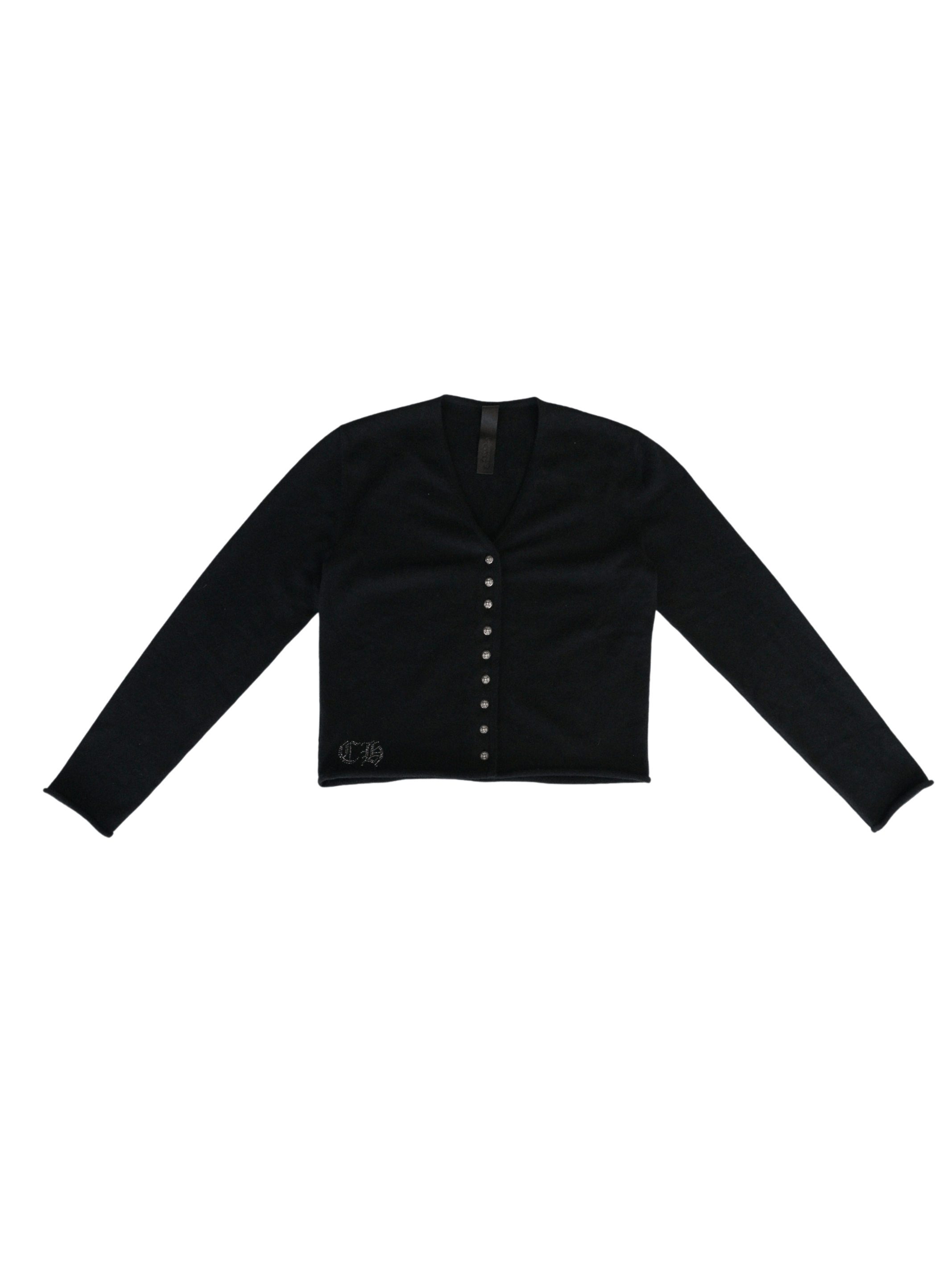 Chrome Hearts Chrome Hearts Y NOT Back Rhinestone Viny Heart Cashmere Size US M / EU 48-50 / 2 - 2 Thumbnail