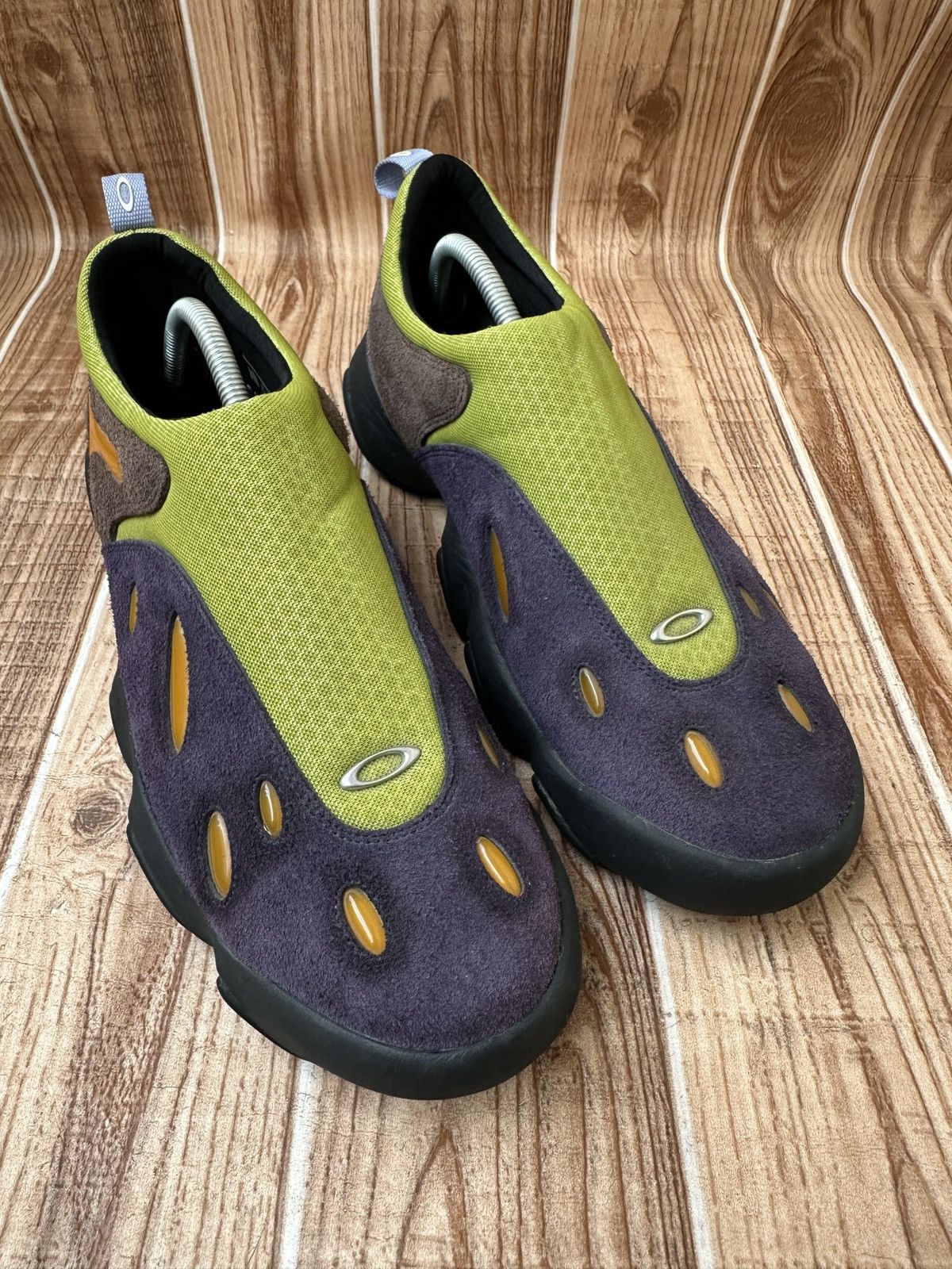 Brain Dead × Oakley Brain Dead x Oakley Factory Team Flesh - Blue/Brown/Lime Size US 10.5 / EU 43-44 - 7 Thumbnail