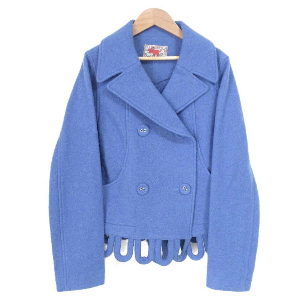 Other Other Olleborebla Alberobello Wool Double Breasted Coat Textile Outerwear DUTY FREE for USA Size ONE SIZE - 1 Thumbnail