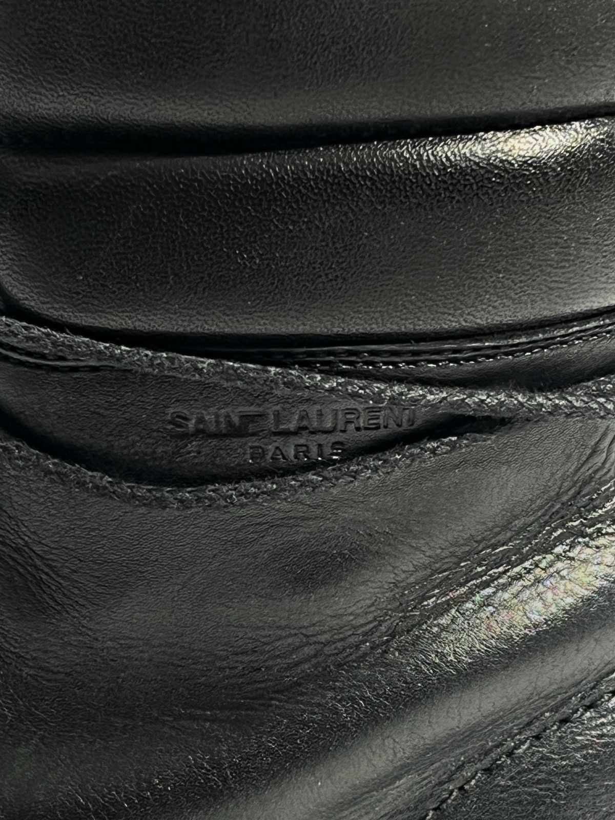 Saint Laurent Paris FW15 Saint Laurent Paris Leather Combat Boots by Hedi Size US 6.5 / EU 39-40 - 6 Thumbnail