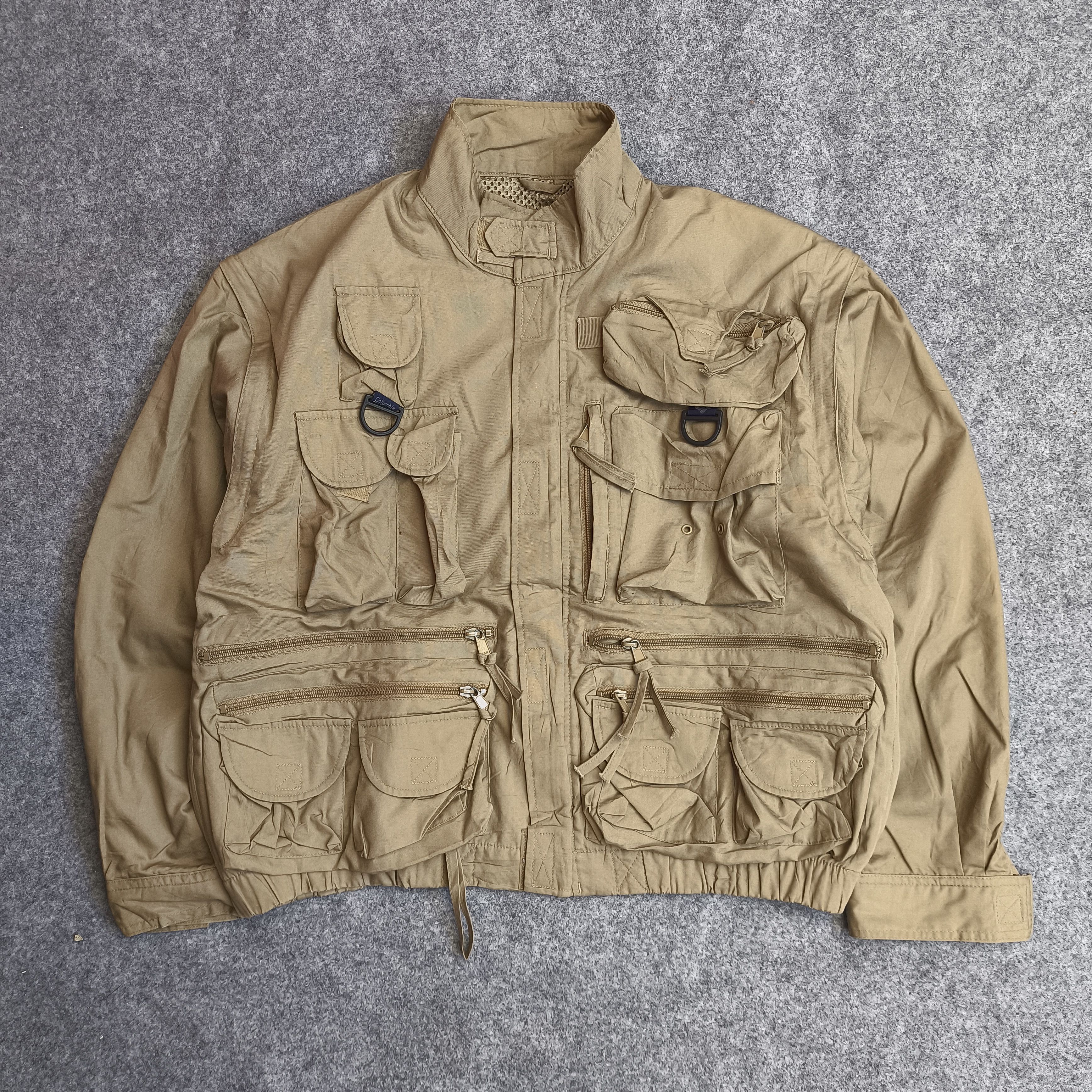 Columbia Columbia 1990s PFG 🎣 wading jacket fishing shell