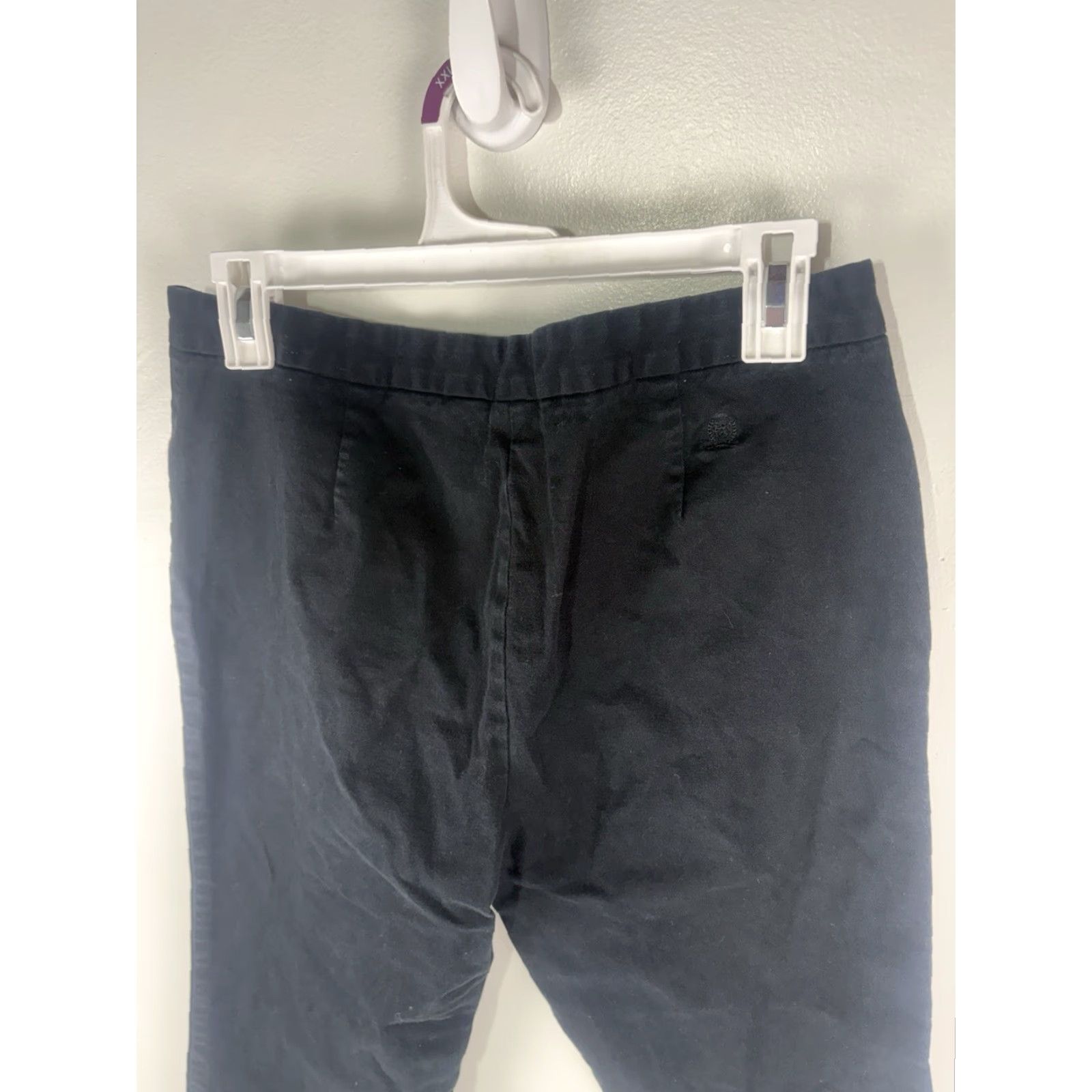 Tommy Hilfiger Tommy Hilfiger Black Cropped Pants Women's Size 12 Casual Workwear 90s Size 34" / US 12 / IT 48 - 6 Thumbnail