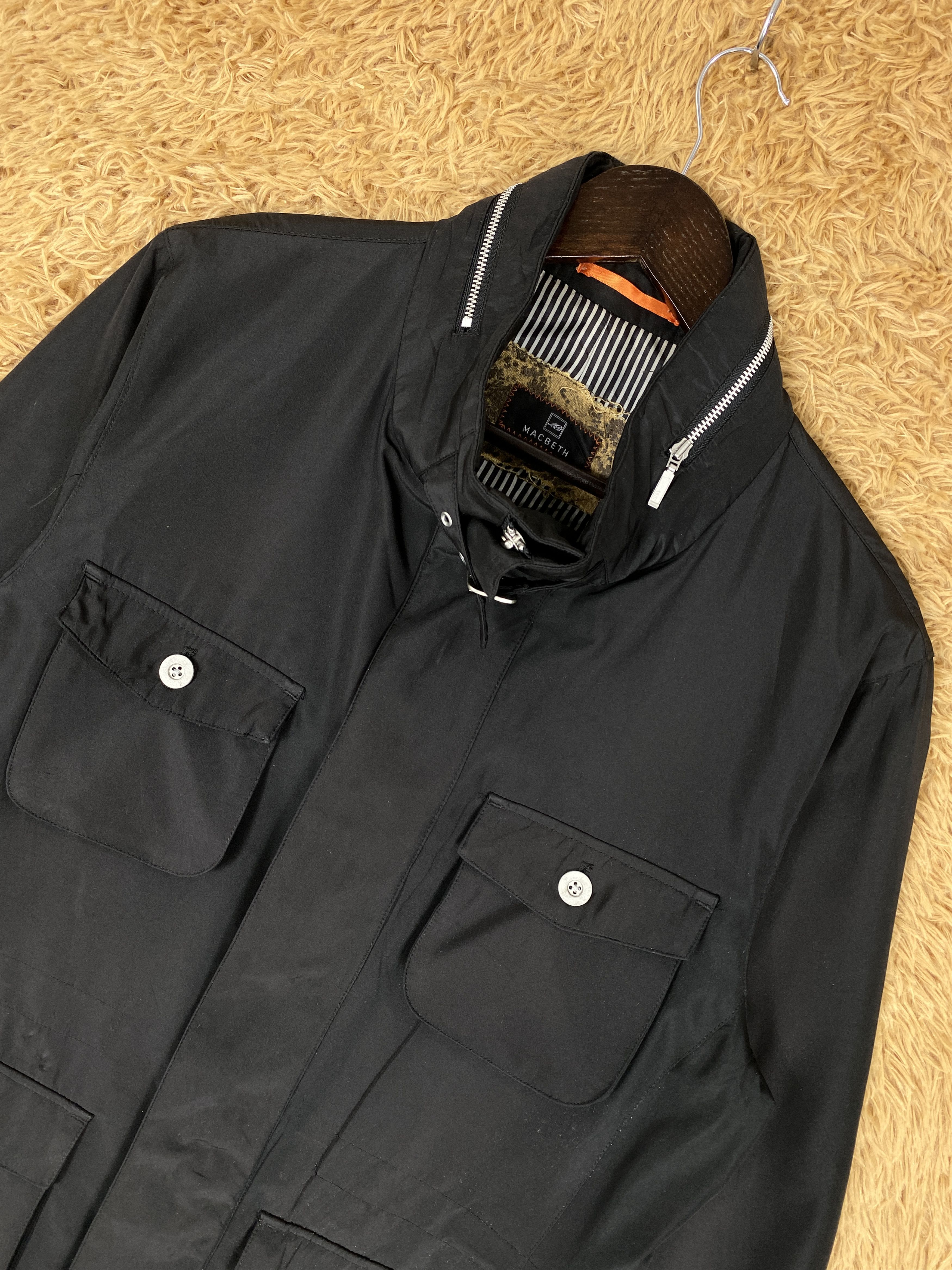 Macbeth Vintage Macbeth 3D Pocket Zipper Jacket J2216 Size US S / EU 44-46 / 1 - 2 Thumbnail