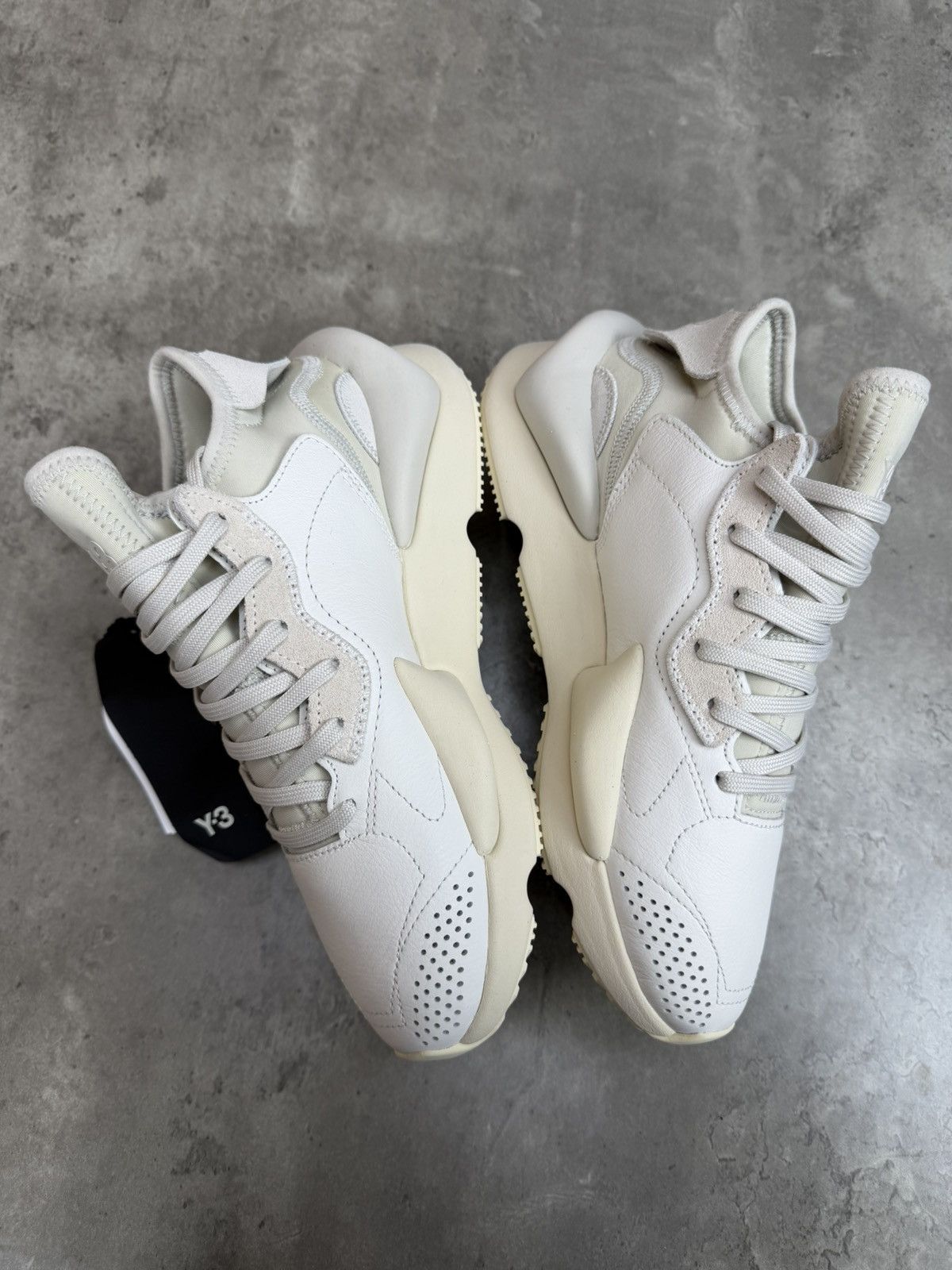 Adidas Adidas Y-3 Kaiwa Beige Sneakers Size 38 2/3 Size US 7.5 / IT 37.5 - 6 Thumbnail