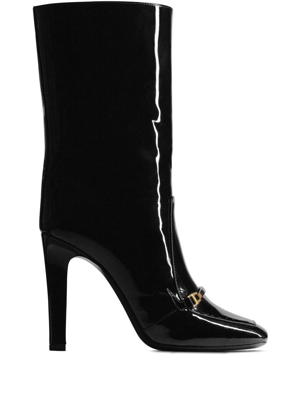 Saint Laurent Camden Boots in Patent Leather